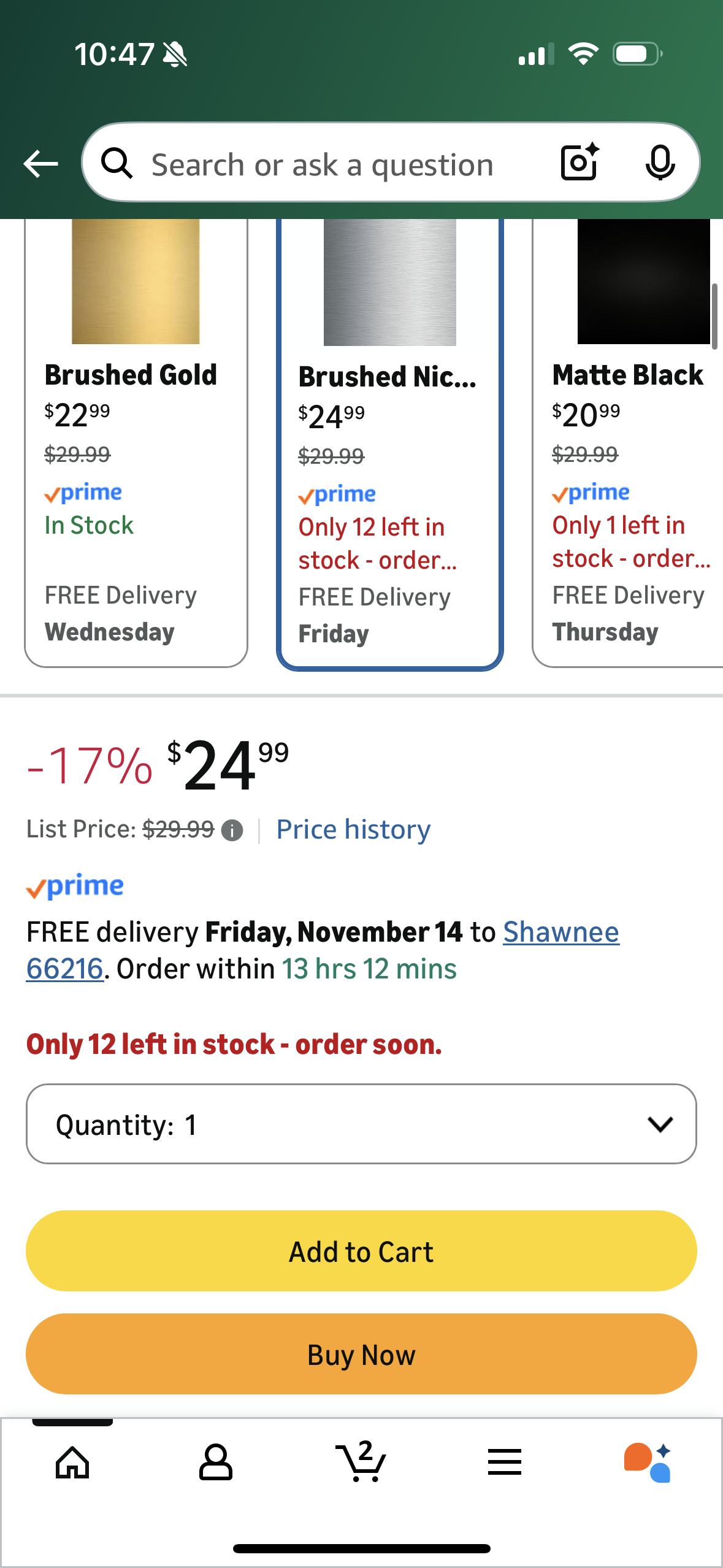 Purrfectzone Universal 72" Extra Long Shower Replacement Hose, Leak Proof Stainless Steel Shower Hose, Kink-free Anti-twisting design, Chrome