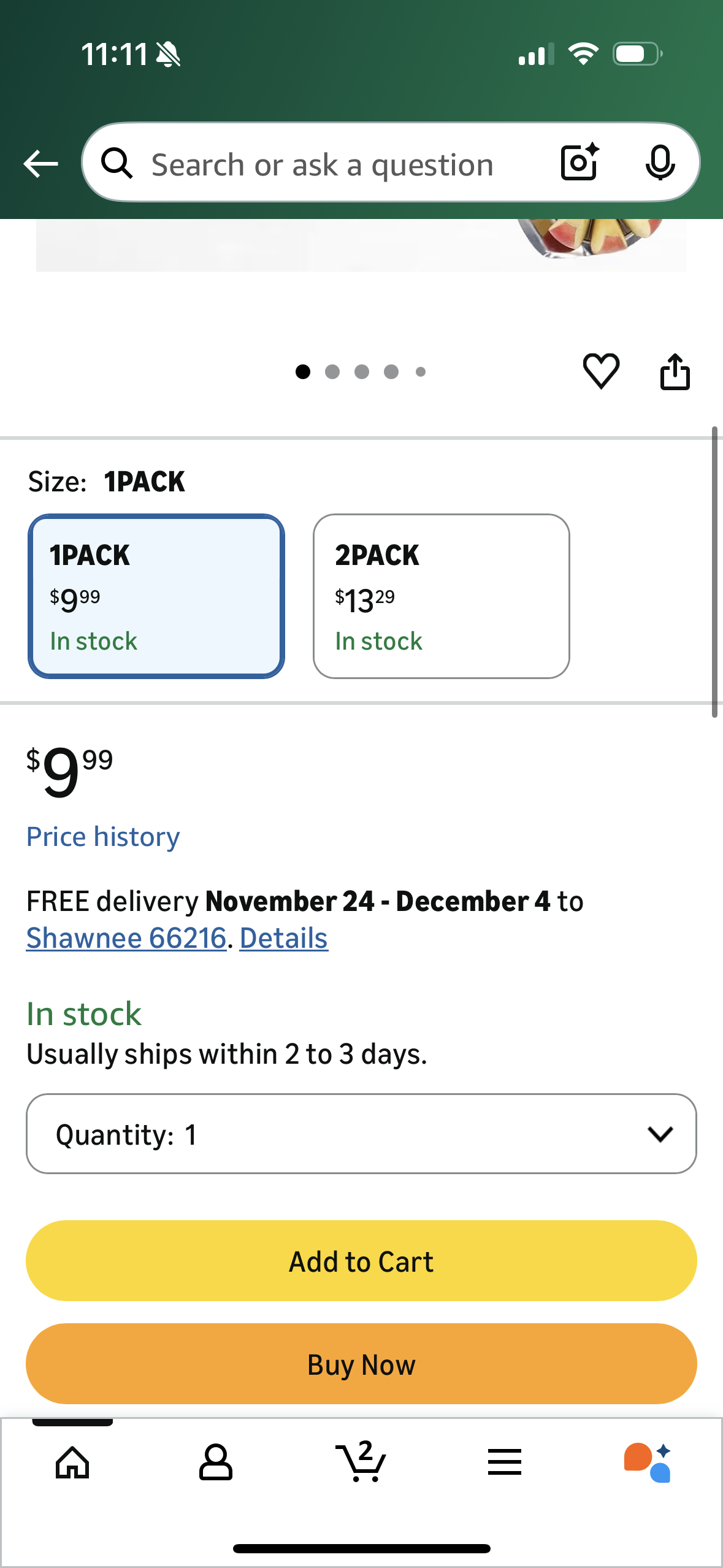 Apple Slicer Corer - 8-Blade Heavy Duty Stainless Steel | Easy to Use, Time-Saving for Apple & Fruits, Sharp Kitchen Cutter Divider(1PACK) + Free Silicon Scraper Gift