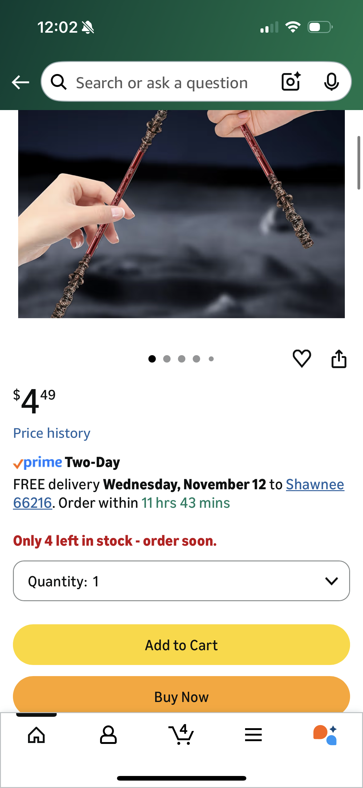 Trending Game Black Myth Desktop Decoration:The Monkey King-Sun Wukong Ruyi Jingu Bang(roo-ee Jing-goo bahng) Desktop Ornament(patina blue), Game Collection, with a Complimentary Display Stand