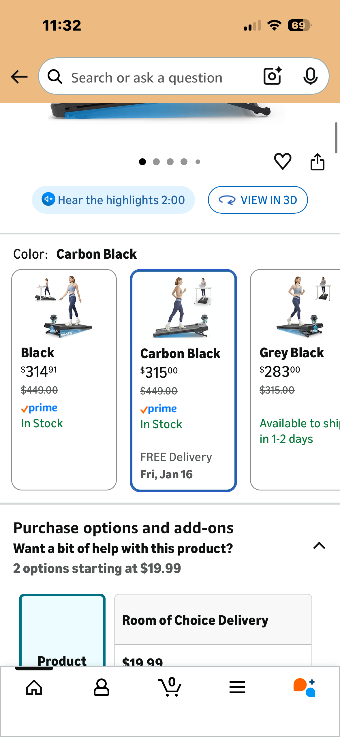 Walking Pad Treadmill with 12% 9-Level Auto Incline, 450 Ibs
Capacity, Bluetooth Speaker, Under Desk Treadmill for Home or Office (W604)