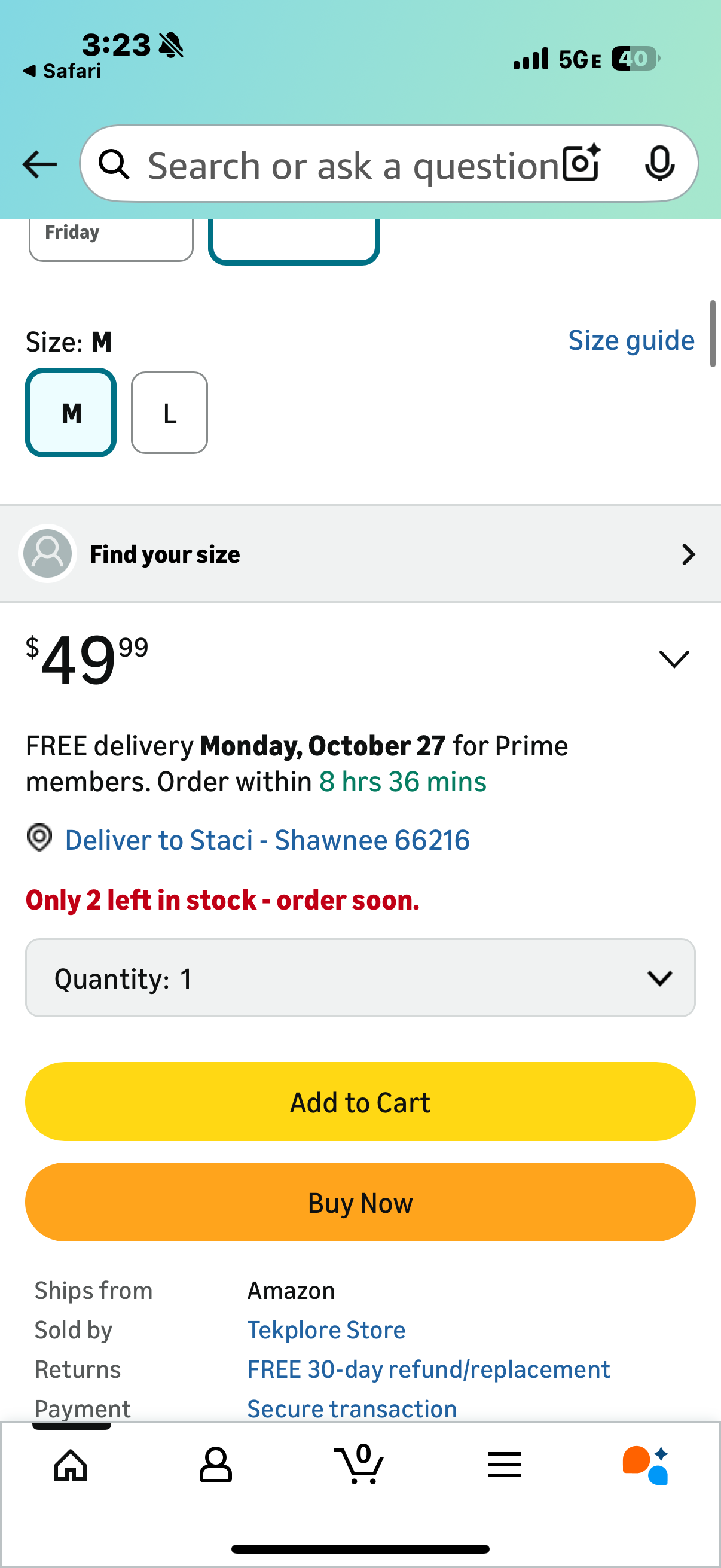 Smart Long Johns Mens Thermal Underwear Pants for Men, Base Layer Bottoms with Temperature Regulation for Athletic, Running