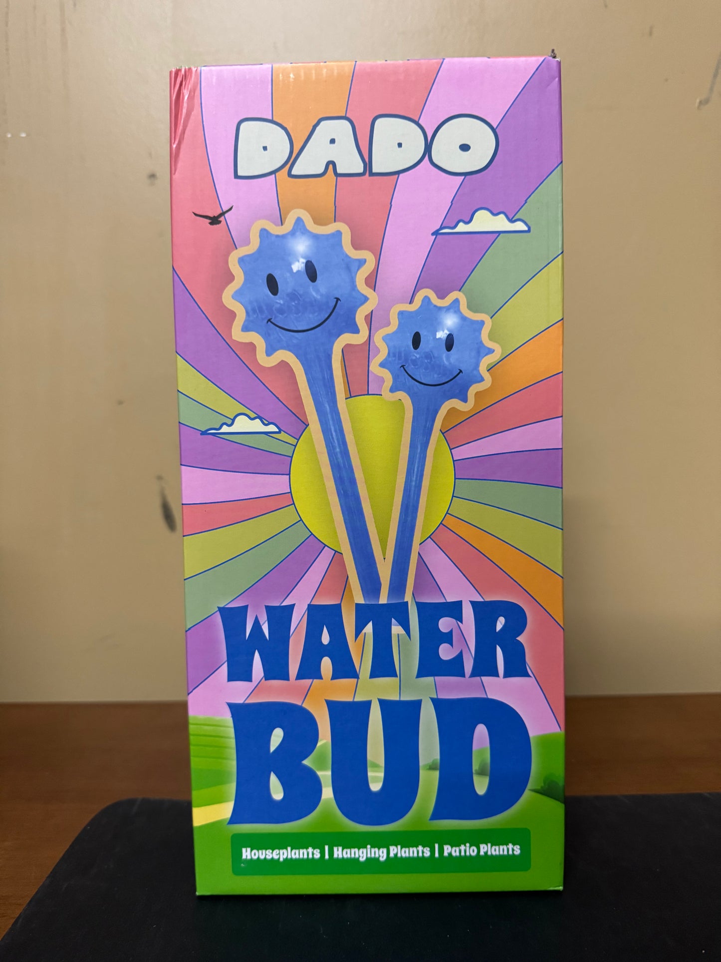 Blown Glass Smiling Sun Waterer 2 Pack