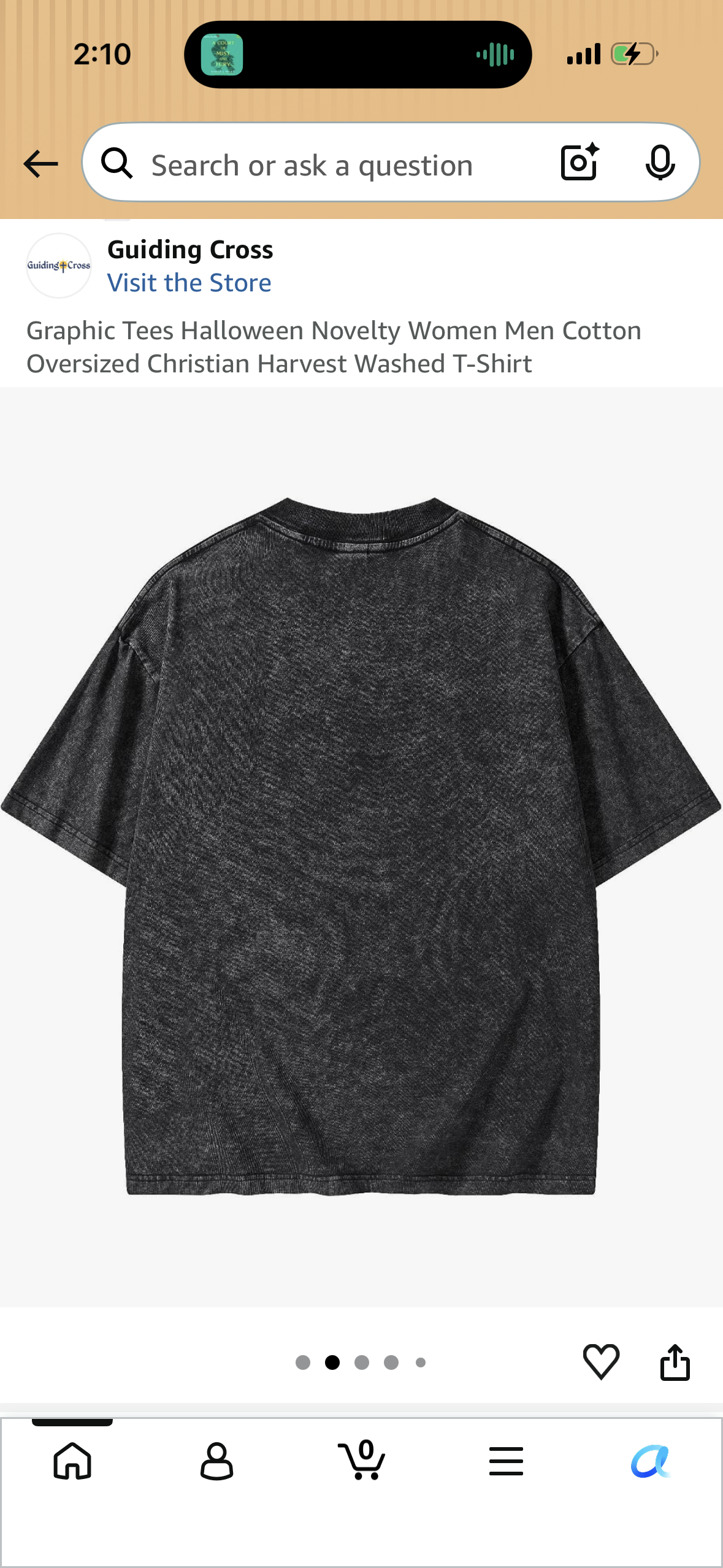 The Harvest - Graphic Tees Halloween Novelty Women Men Cotton Oversized Christian Harvest Washed T-Shirt (Size X-Large)