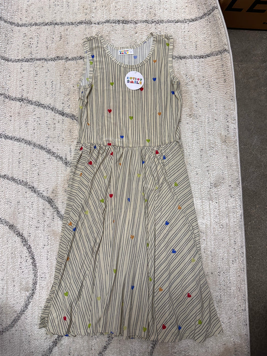 Dot Dot Smile Heart Line  Dress Size 11