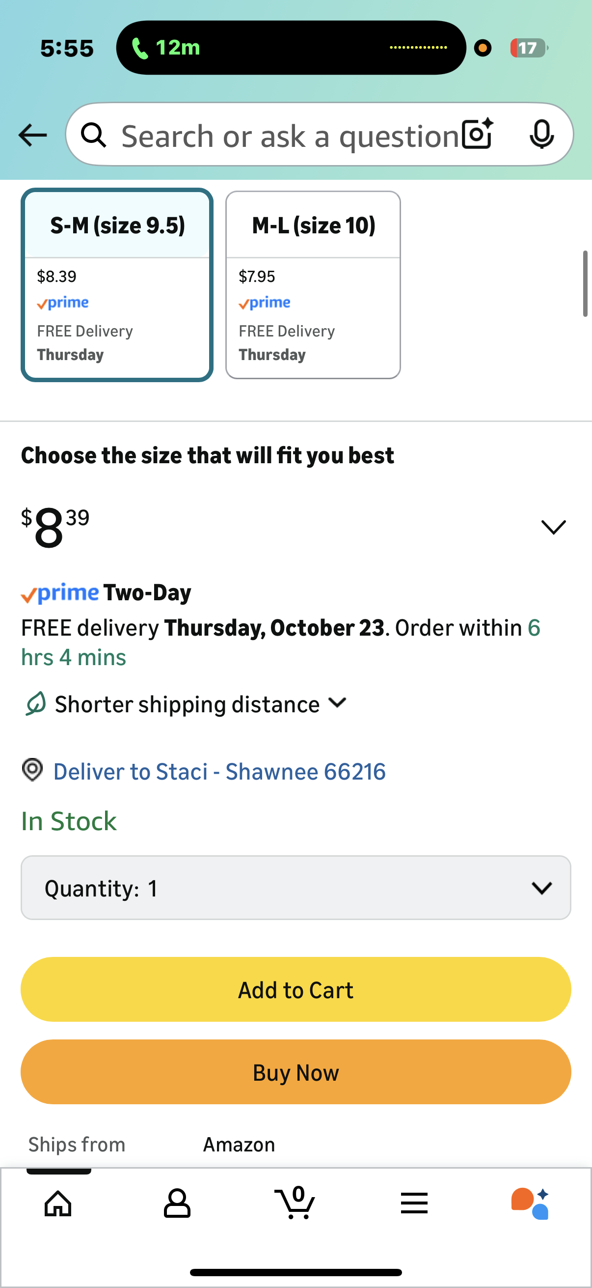 Tough Workwear Leather Work Gloves - Cow Split Leather Gardening & Construction Gloves - Brown (Size Medium)