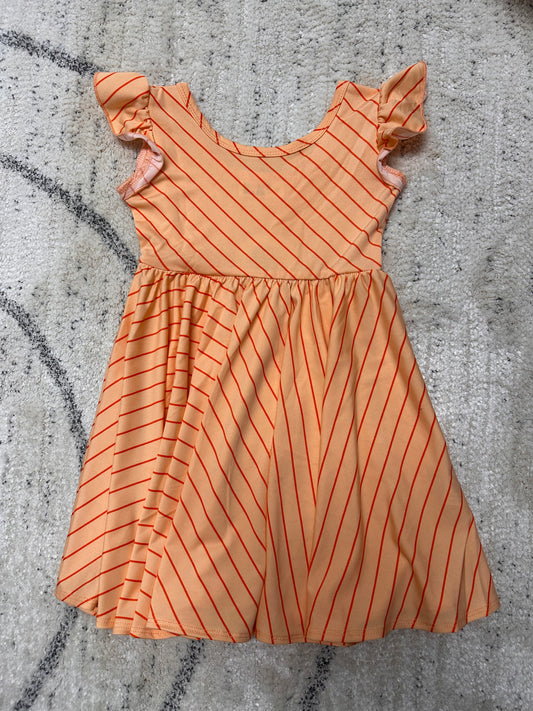 Dot Dot Smile Tangerine  Dress Size 2