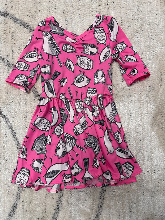 DotDot Smile Owl Dress Size 2