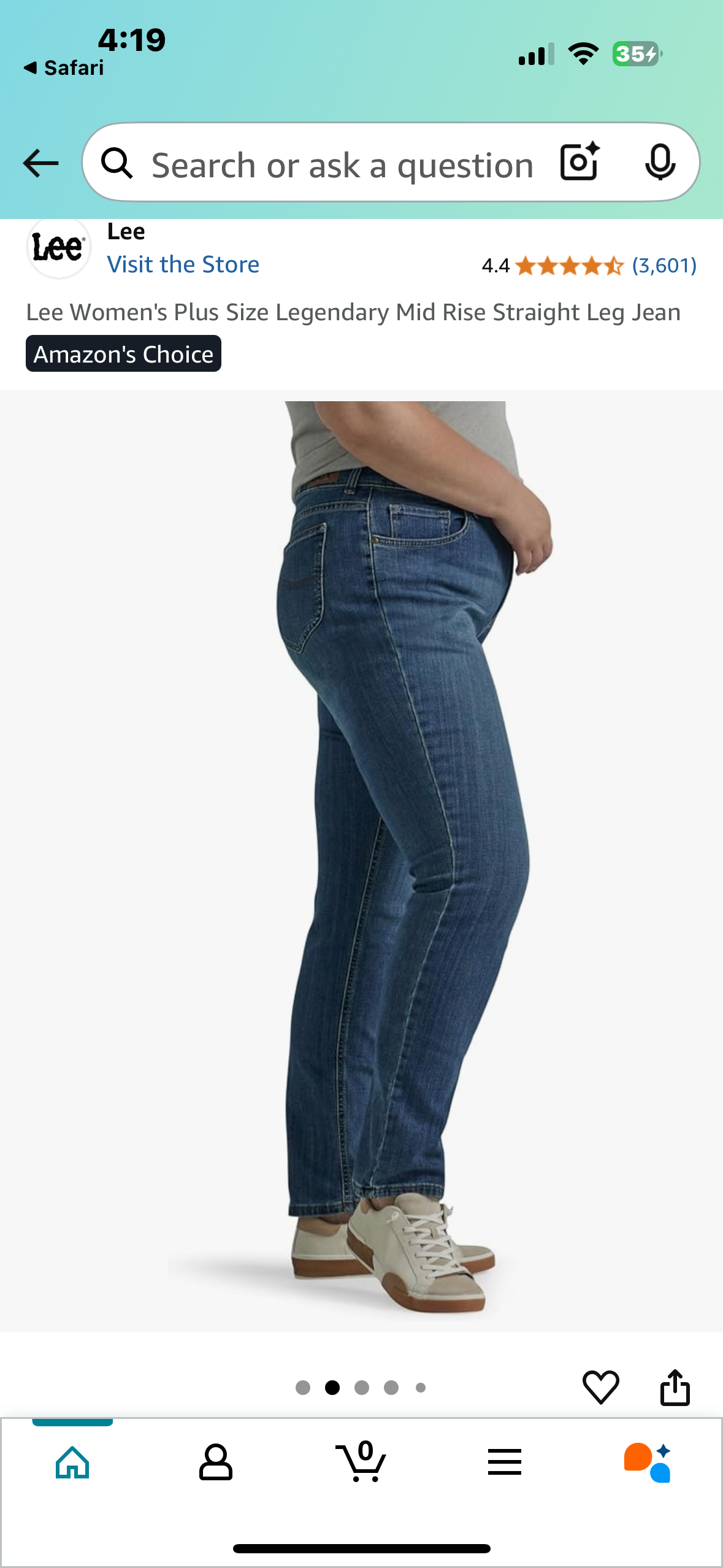Lee Women's Plus Size Legendary Mid Rise Straight Leg Jeans Size 24 Petite