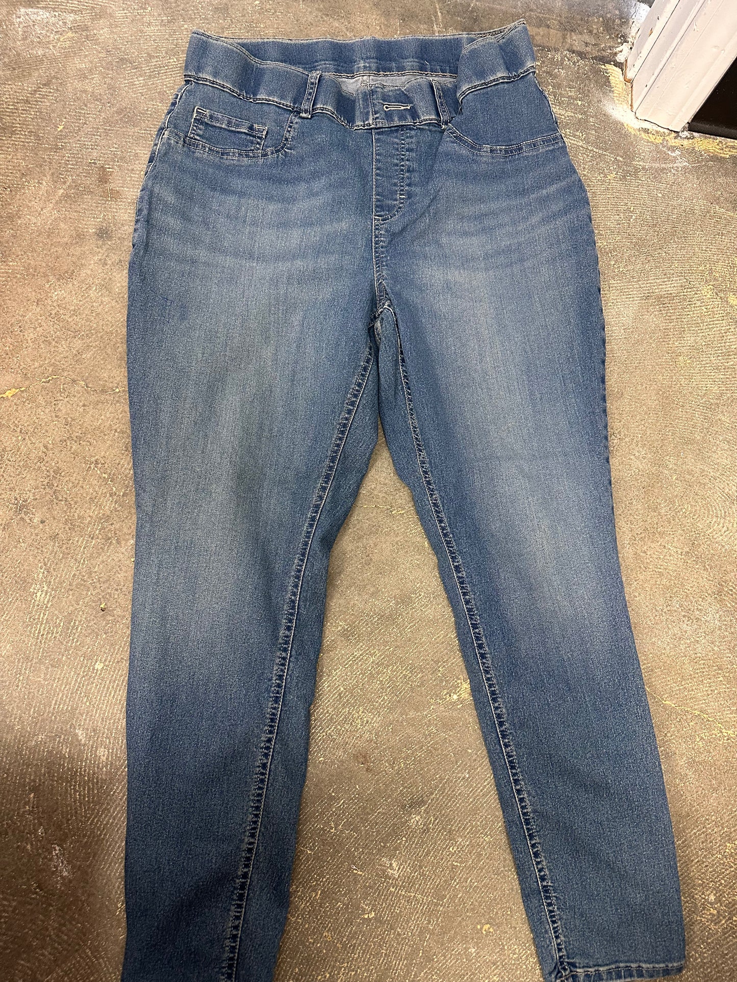 Lee Women's Sculpting Slim Fit Skinny Leg Pull on Jeans Size OX (14/16W)