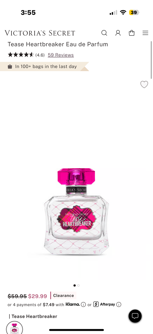 Victoria’s Secret FINE FRAGRANCE Tease Heartbreaker Eau de Parfum