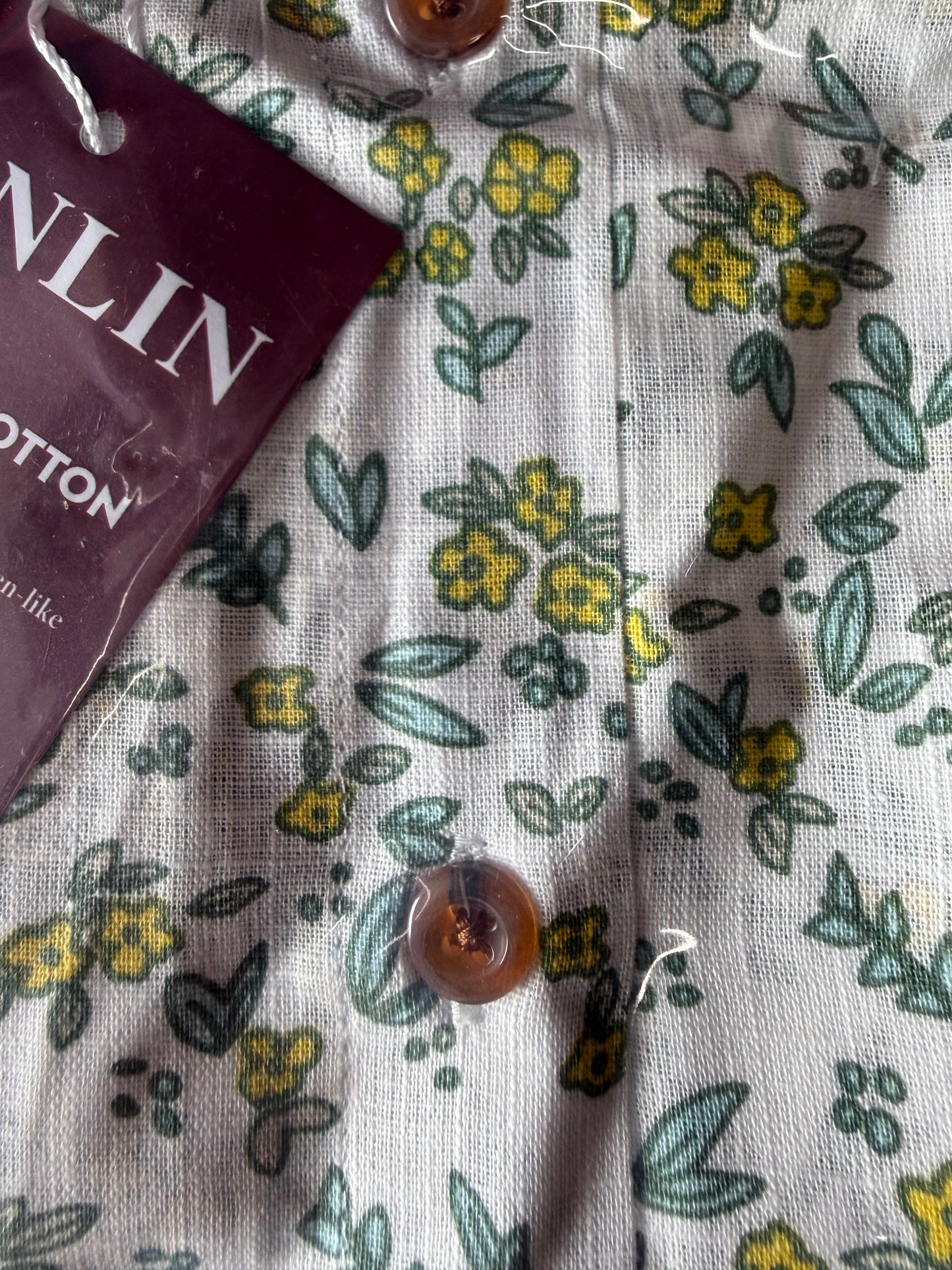CUNLIN Women's Button Down Shirts Long Sleeve Cotton Summer Beach Wear for Women with Pocket (Size Medium)