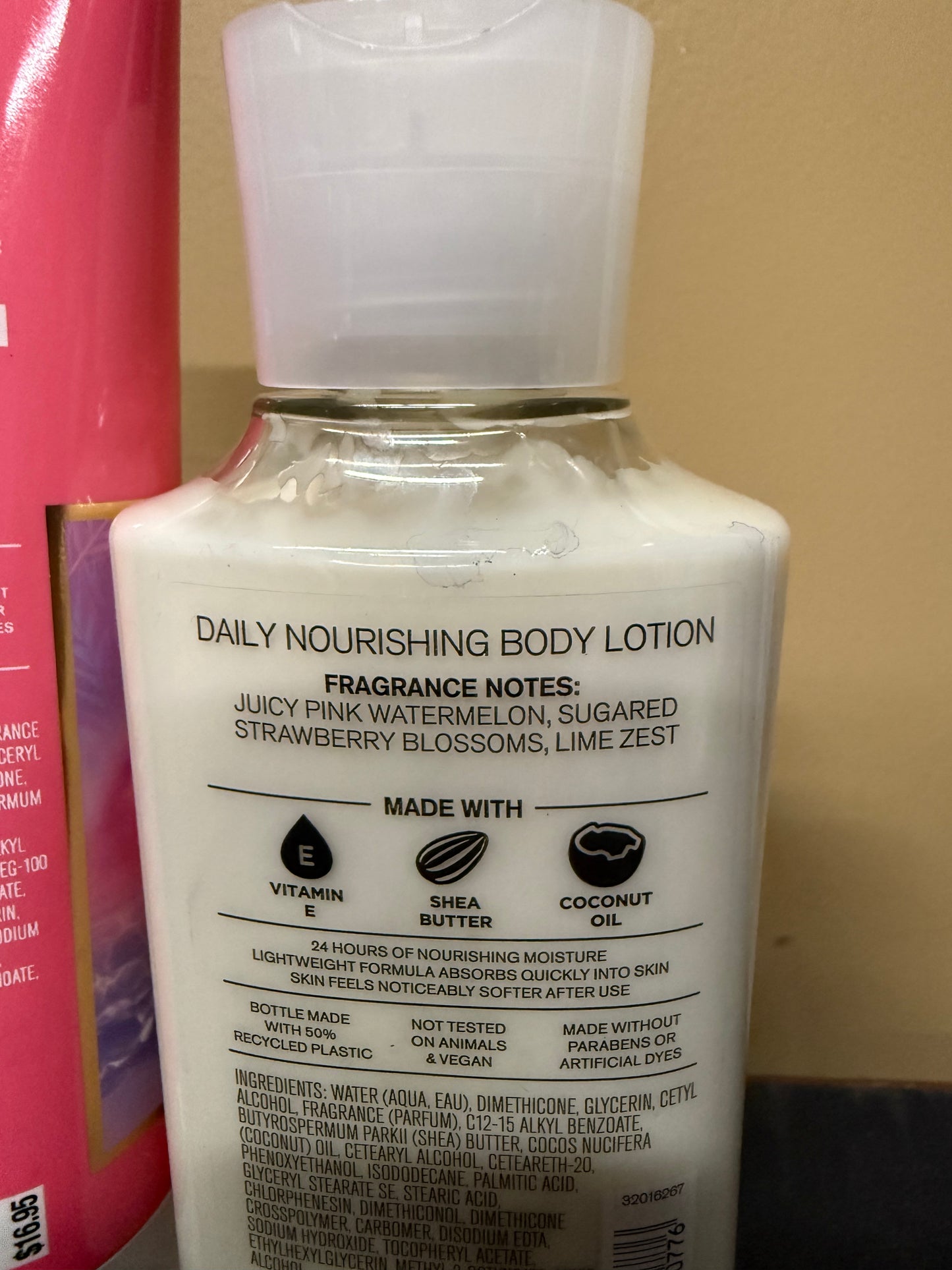 Bath & Body Works Set of Pink Watermelon Blast Body Cream and Body Lotion