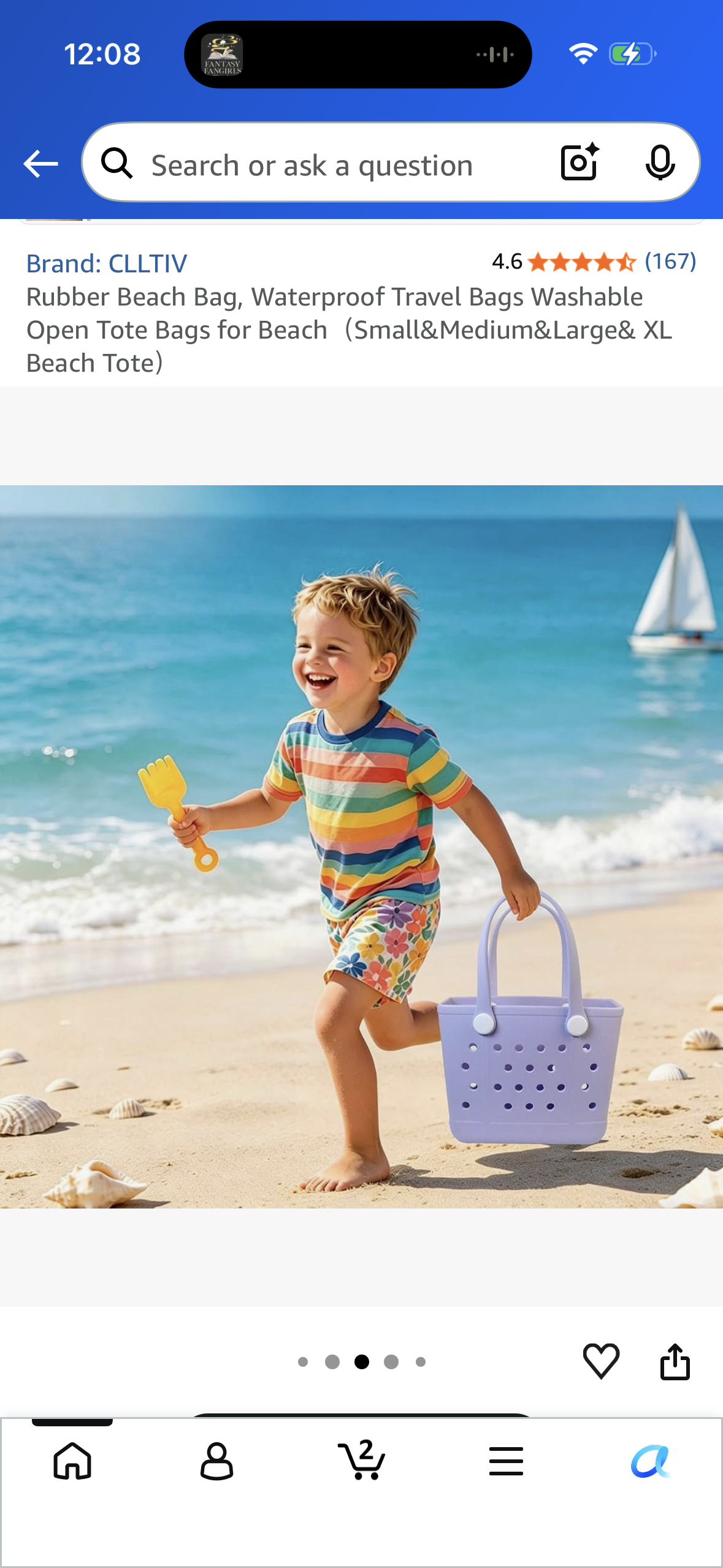 Rubber Beach Bag, Waterproof Travel Bags Washable Open Tote Bags for Beach, Grey (Size Small)