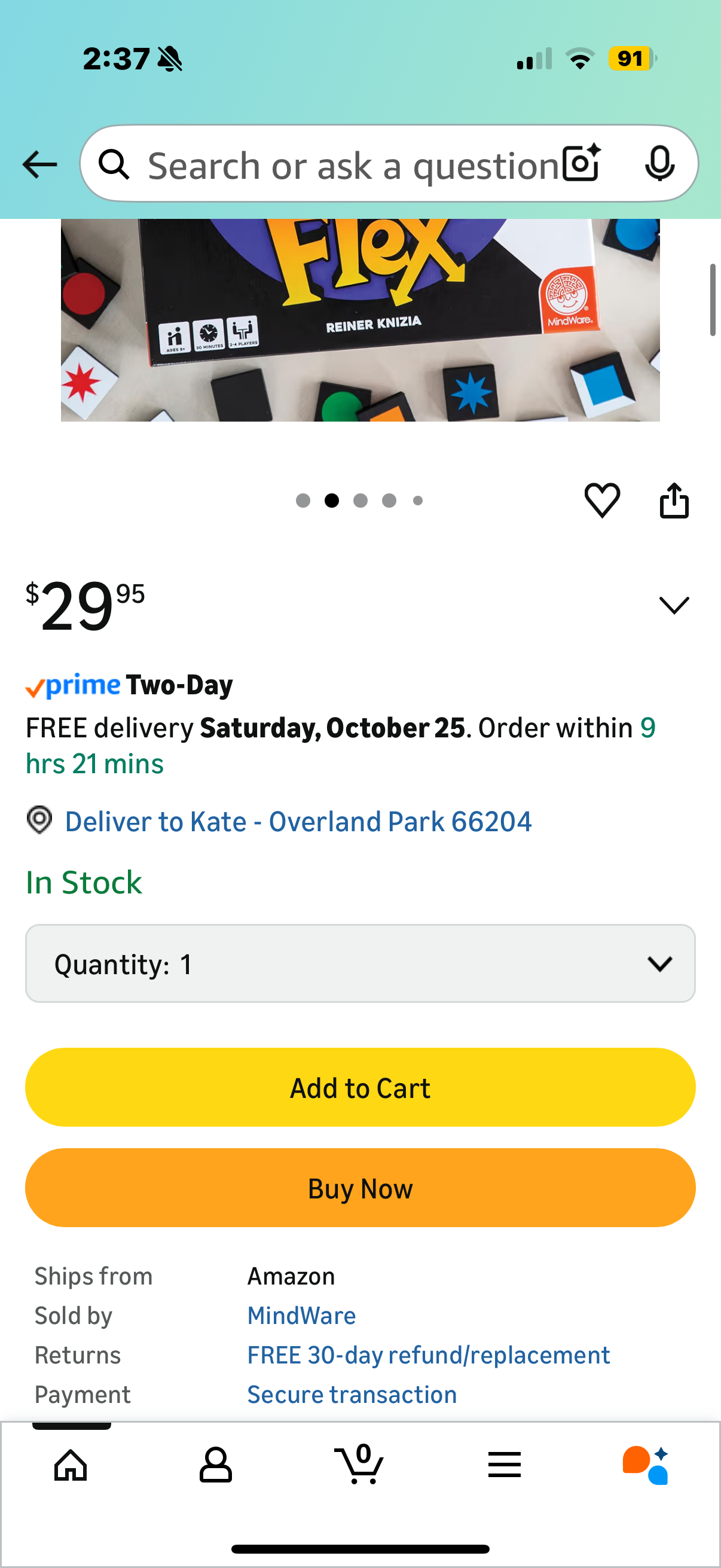 Qwirkle Flex Edition– Classic Qwirkle with a New Twist - Increased Strategy & Replayability, Ages 8+, 2-4 Players