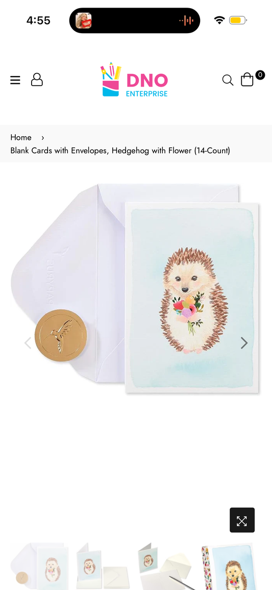 PAPYRUS All Occasion Stationery Notes, 14 Counts