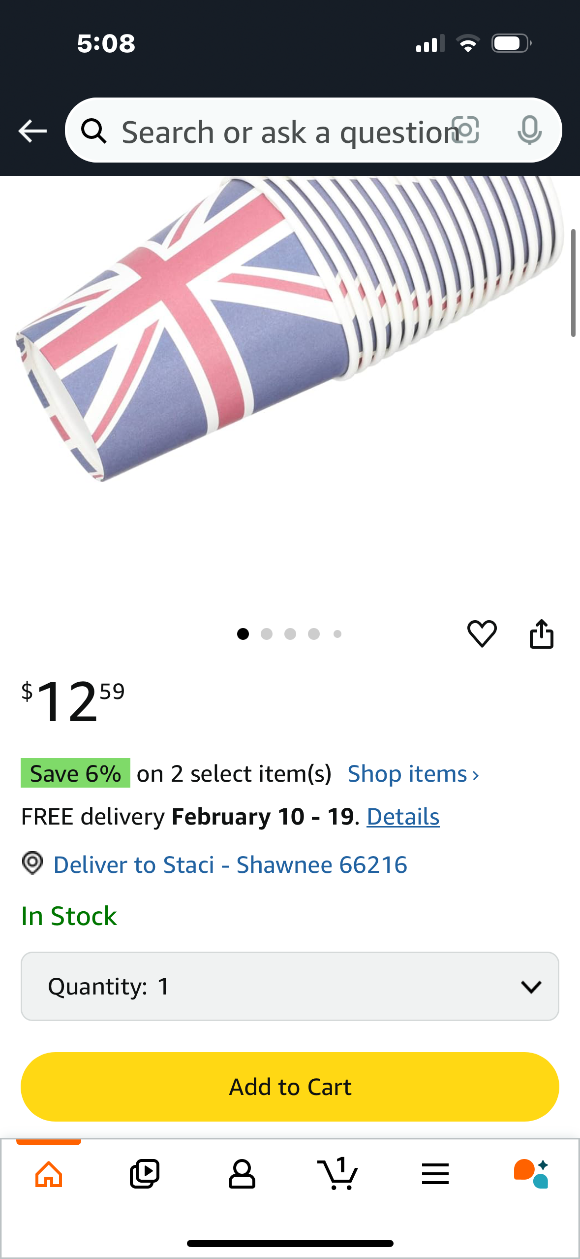 32 Pcs British Flag Paper Cup Portable Coffee Mug Union Jack Printing Cups Holiday Party Plates and Cups and Hot Cold Beverage Drinking Cup Soup Cups Coffee Glasses Cups for Party