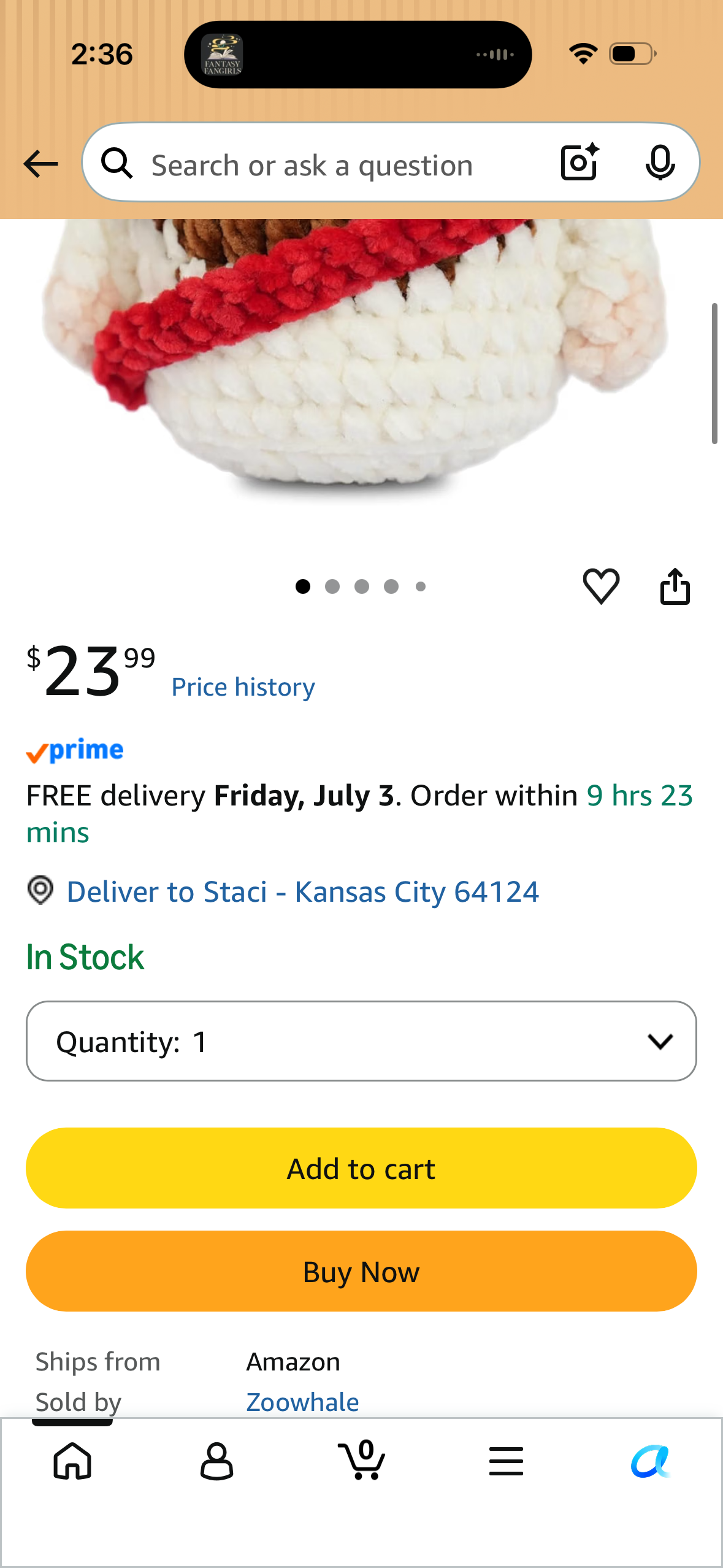 Mini Jesus Crochet Plush Doll