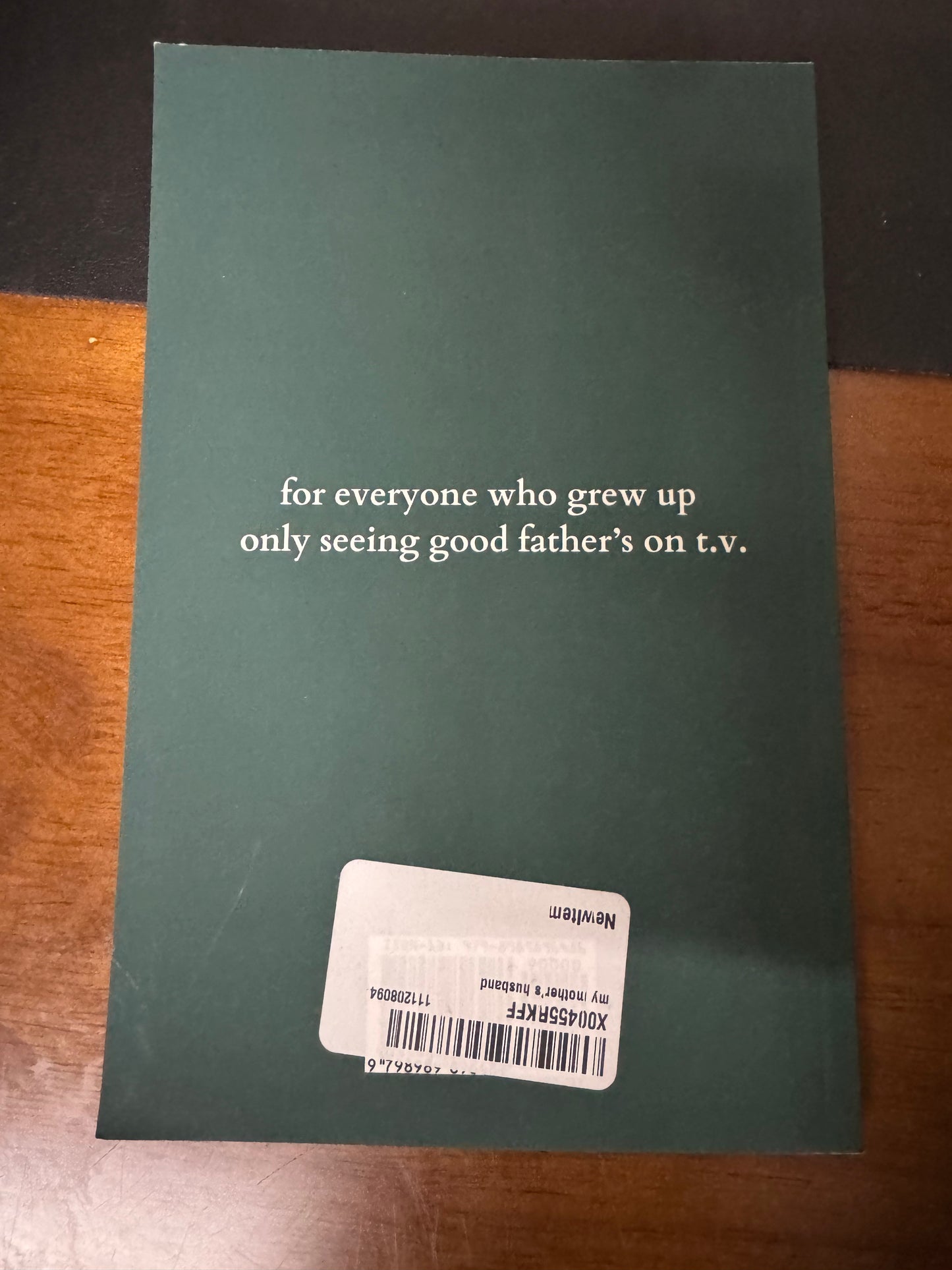 my mother's husband Poetry Book by Olivia M.