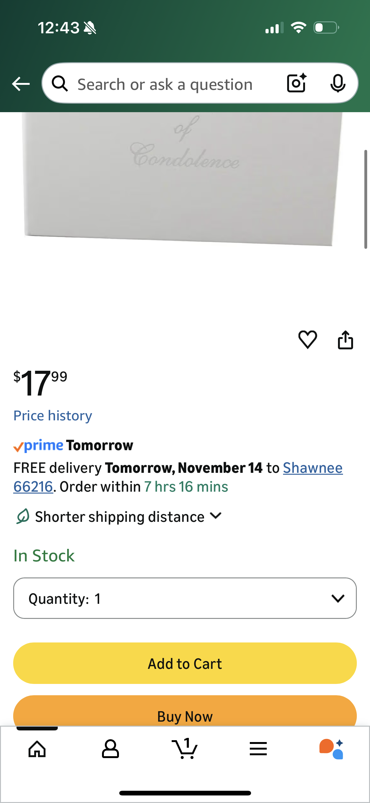 Funeral Guestbook & Memorial Book of Condolence