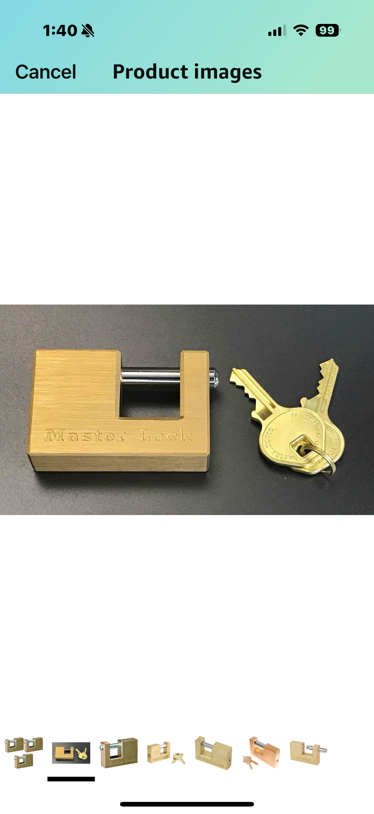 Master Lock 605DAT Solid Brass Trailer Hitch Coupler Lock