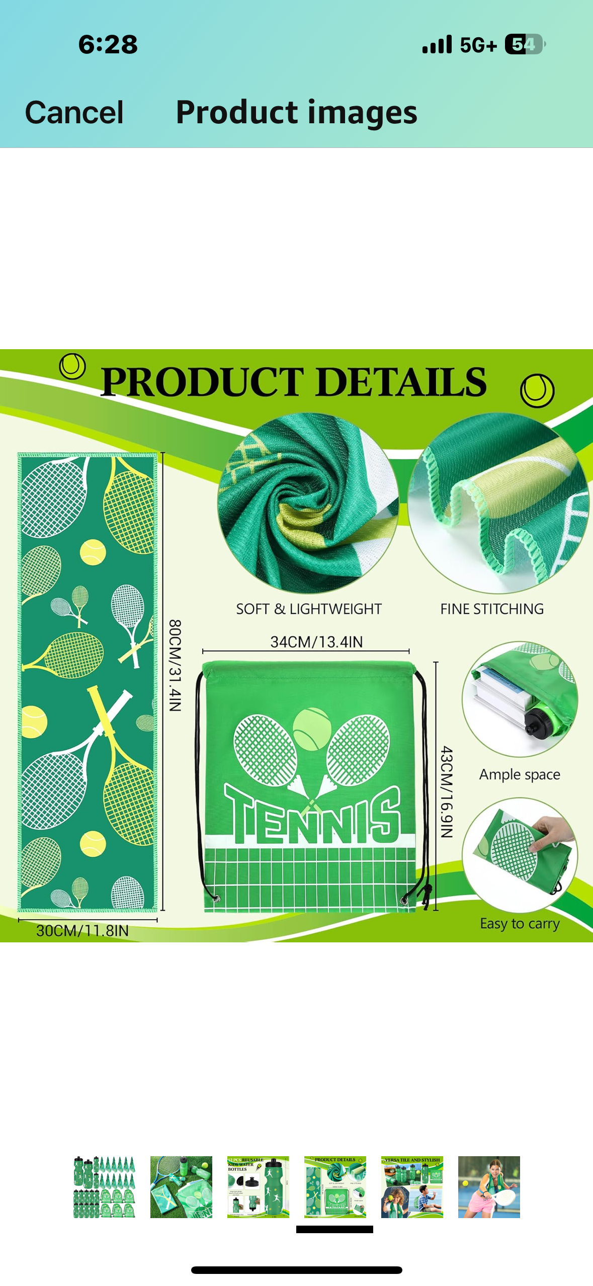 Tennis Bundle includes  Microfiber Cooling Towel, 25 oz Tennis Squeeze Water Bottle Bulk and Sports Drawstring Bag for Sports Game Team Gym Coach Women Men Gifts