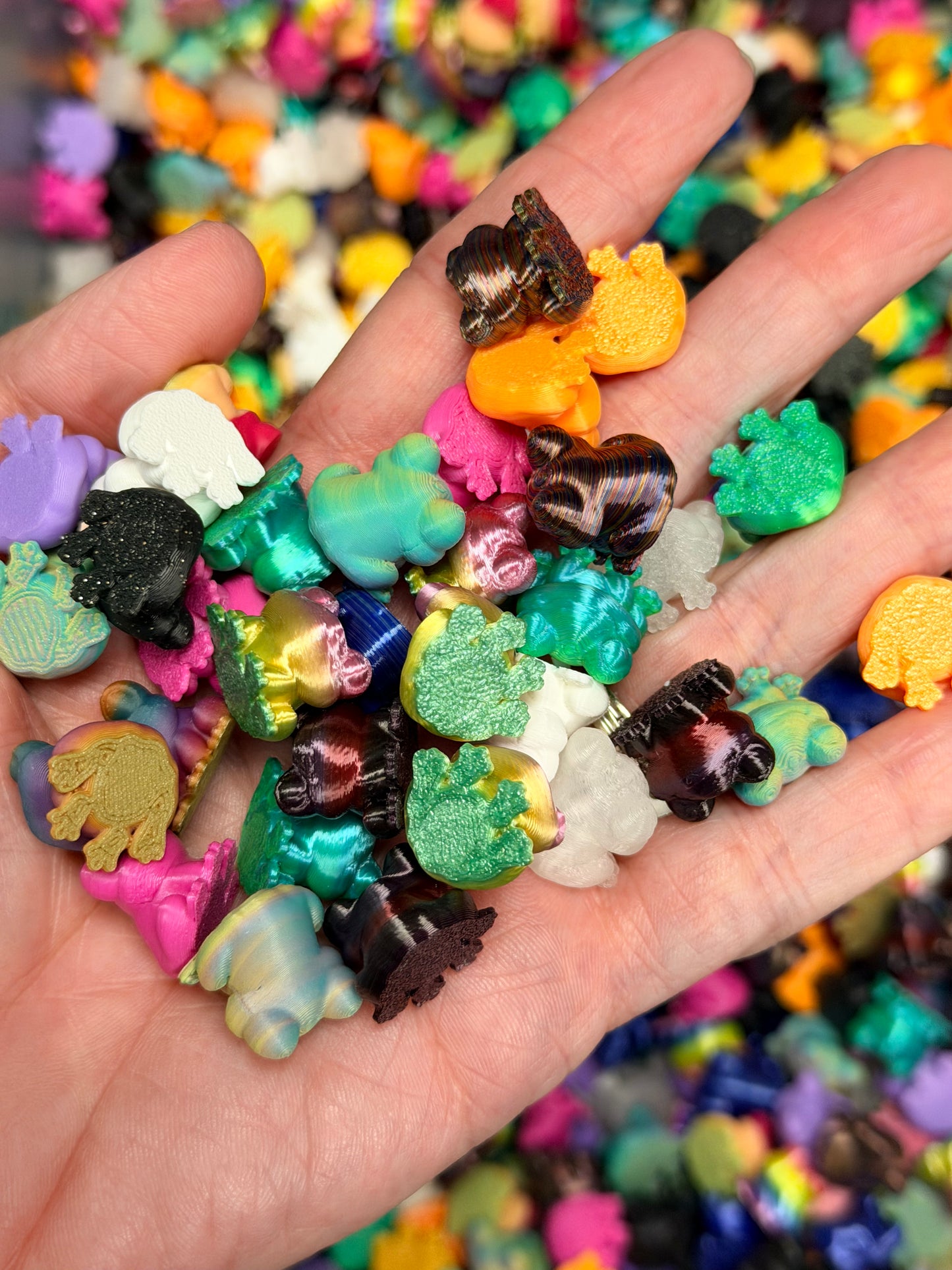 Bag of 50 Mini Frogs
