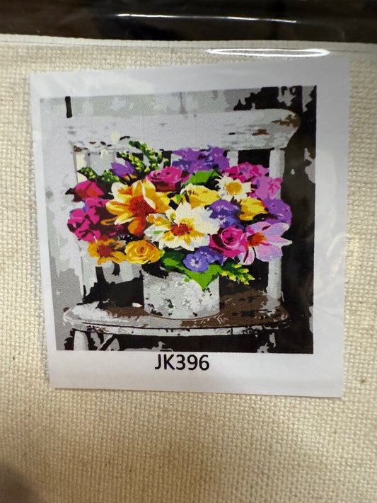 Paint by Number for Adults,Paint by Numbers Flower,Painting by Numbers for Adults Flower Perfect for Gift Decor(16x20 Inch)