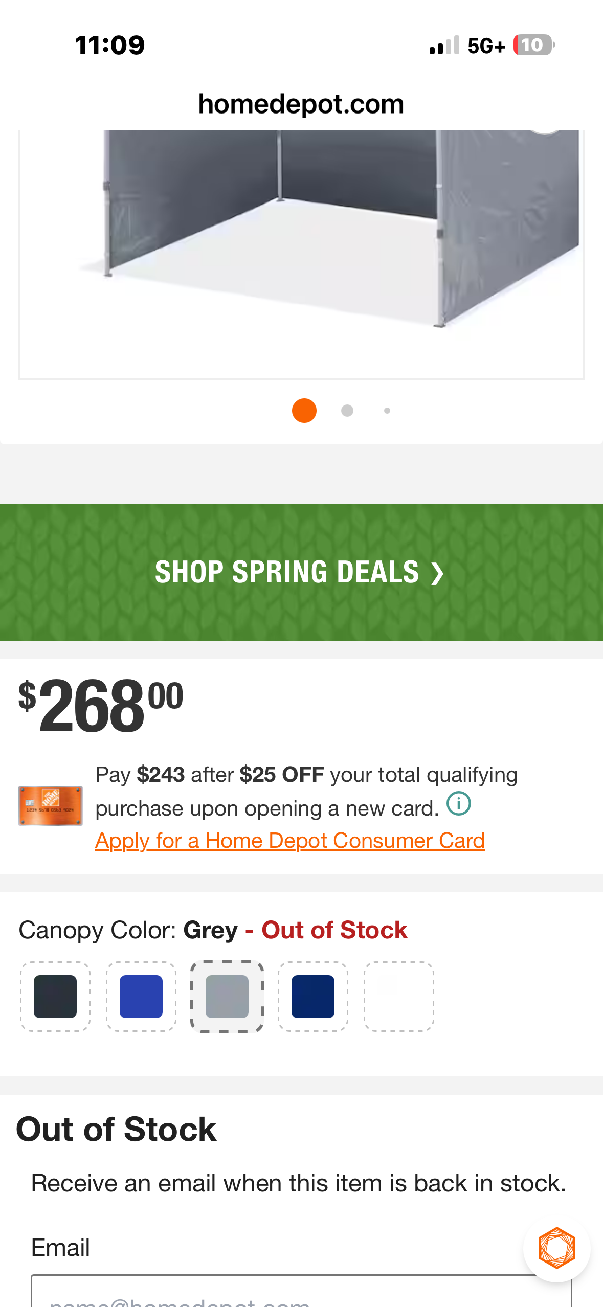 ABCCANOPY 10x10 Pop up Canopy Tent with Sidewalls and Awning, Outdoor Tent for Parties, Market, Commercial Events, WHITE (CP7)