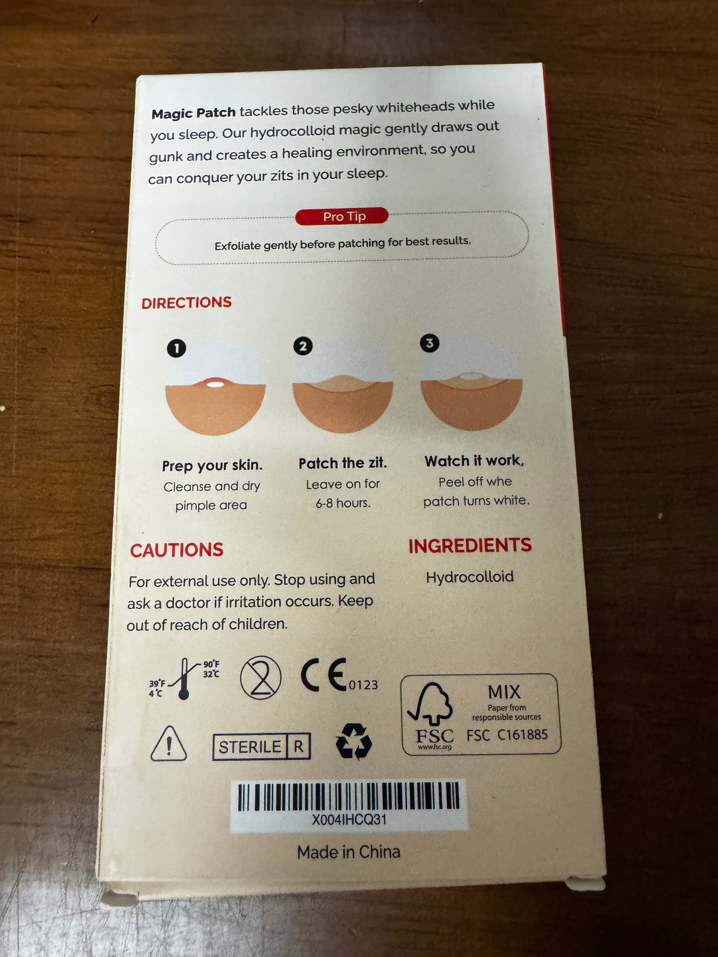 Magic Patch Invisible Hydrocolloid Spot Remover