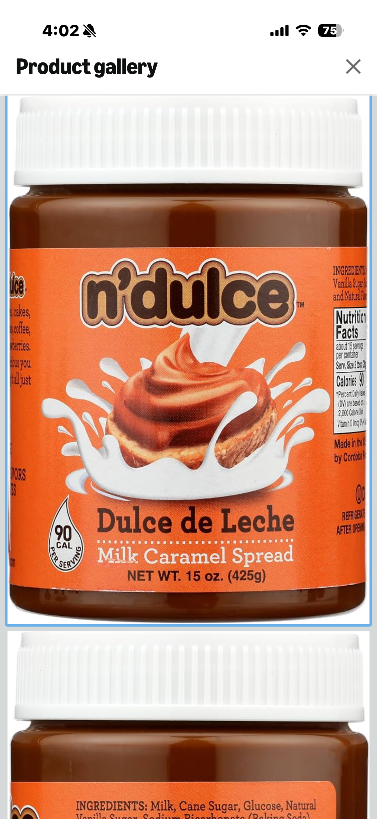 Gaucho Ranch, Spread Dulce De Leche, 15 Fl Oz
