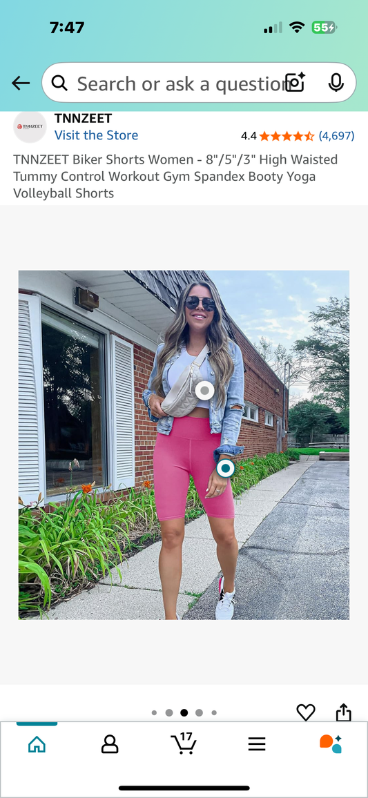 High Waisted Tummy Control Workout Gym Spandex Booty Yoga Volleyball Shorts (Size Small-Medium)