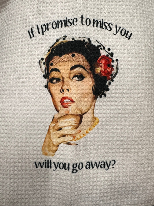 If I Promise Dish Towel