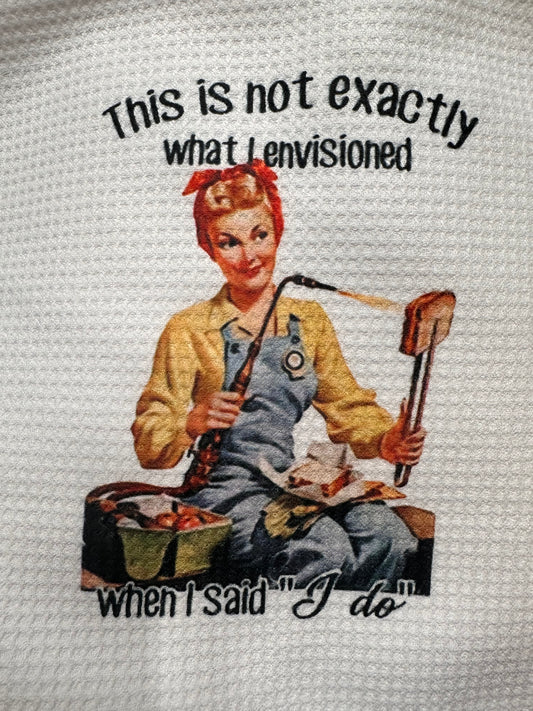 This is Not Exactly Dish Towel