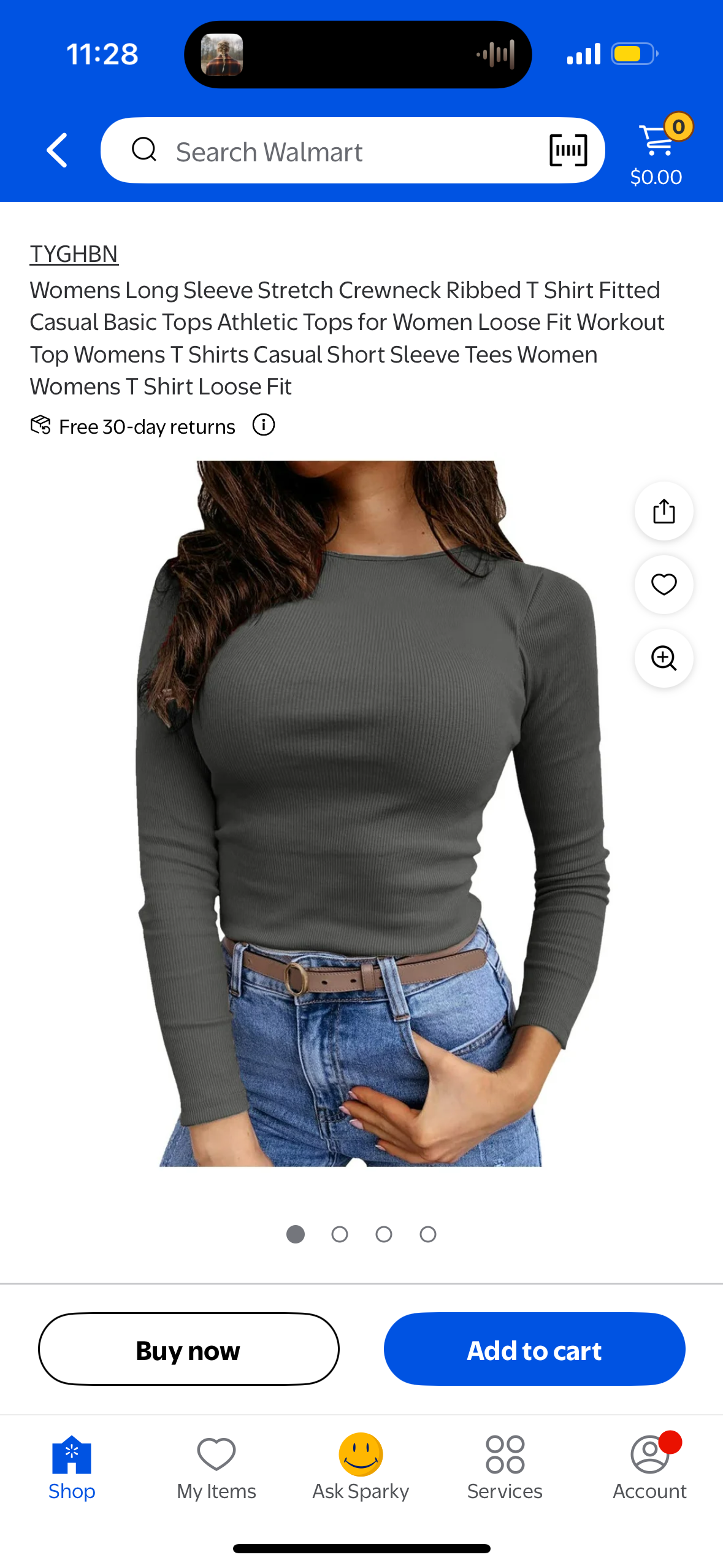 Womens Long Sleeve Stretch Crewneck Ribbed T Shirt Fitted Casual Basic Tops Athletic Tops for Women Loose Fit Workout Top Womens T Shirts Casual Short Sleeve Tees Women Womens T Shirt Loose Fit Size Medium and XL