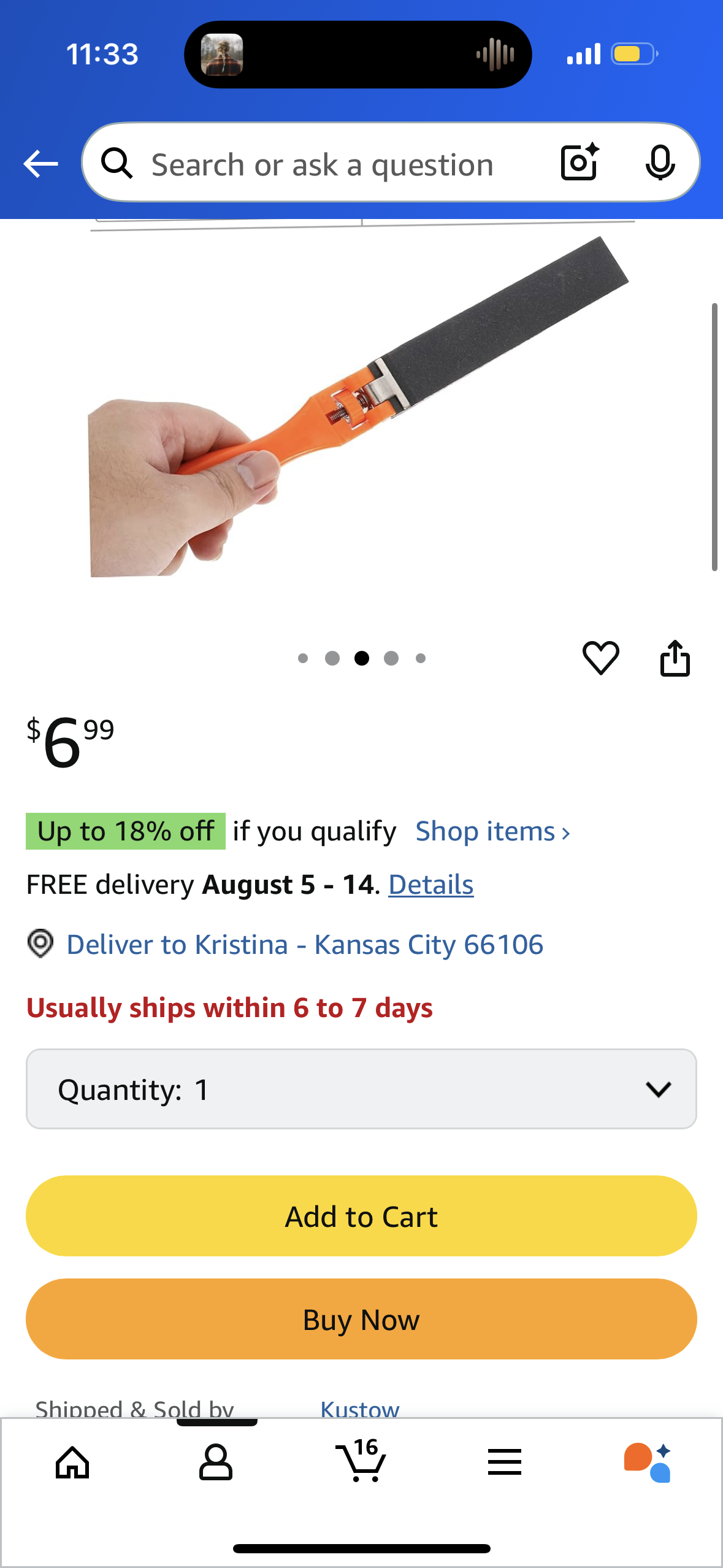 1pc Sand Holder Tool for Sandpaper 27mm Sandpaper Clamp Adjustable Tightness Sand Polishing Clip for Manual Sanding Products