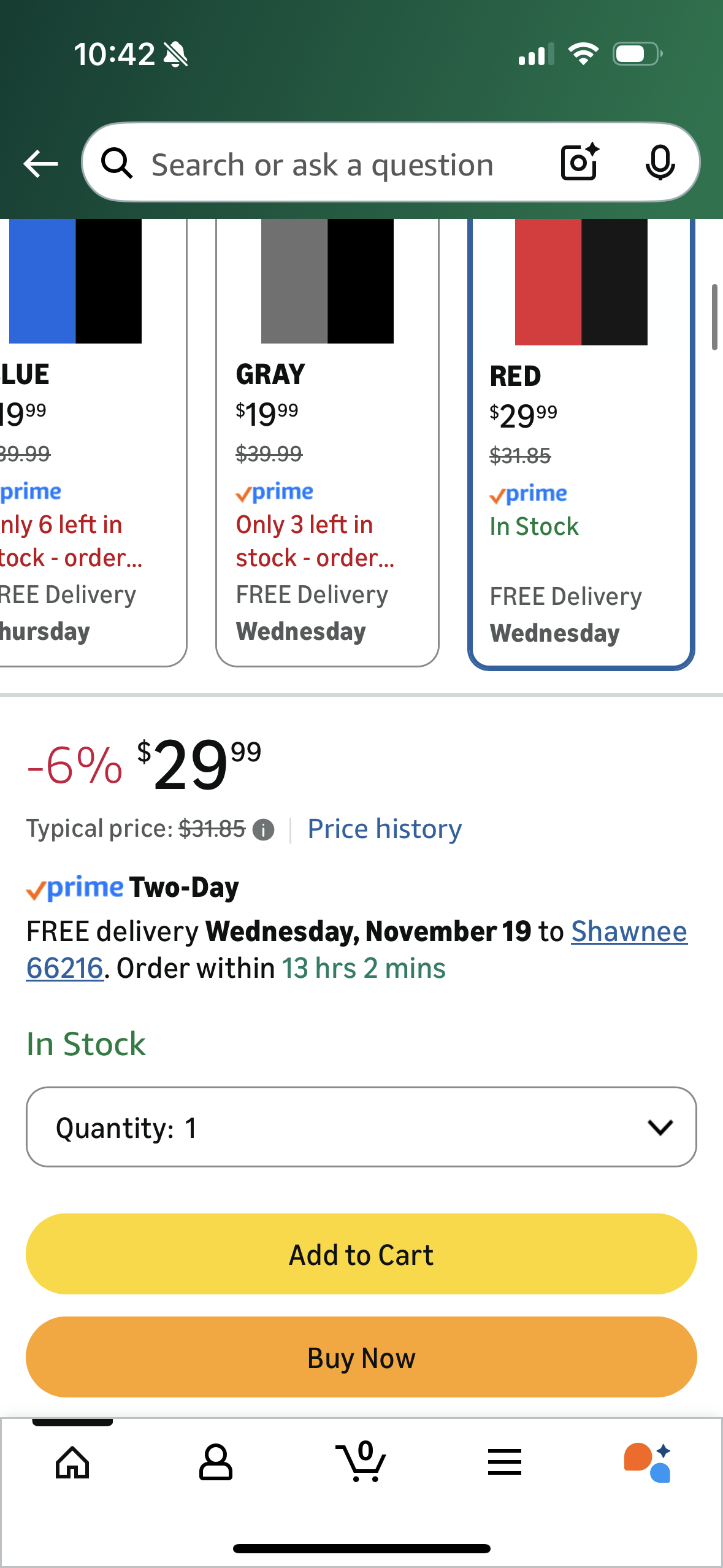 FH Group Automotive Car Seat Covers Cosmopolitan Flat Cloth Full Set Red Seat Covers, (Airbag Compatible & Split Bench) with Gift Universal Fit Interior Accessories for Cars Trucks and SUVs