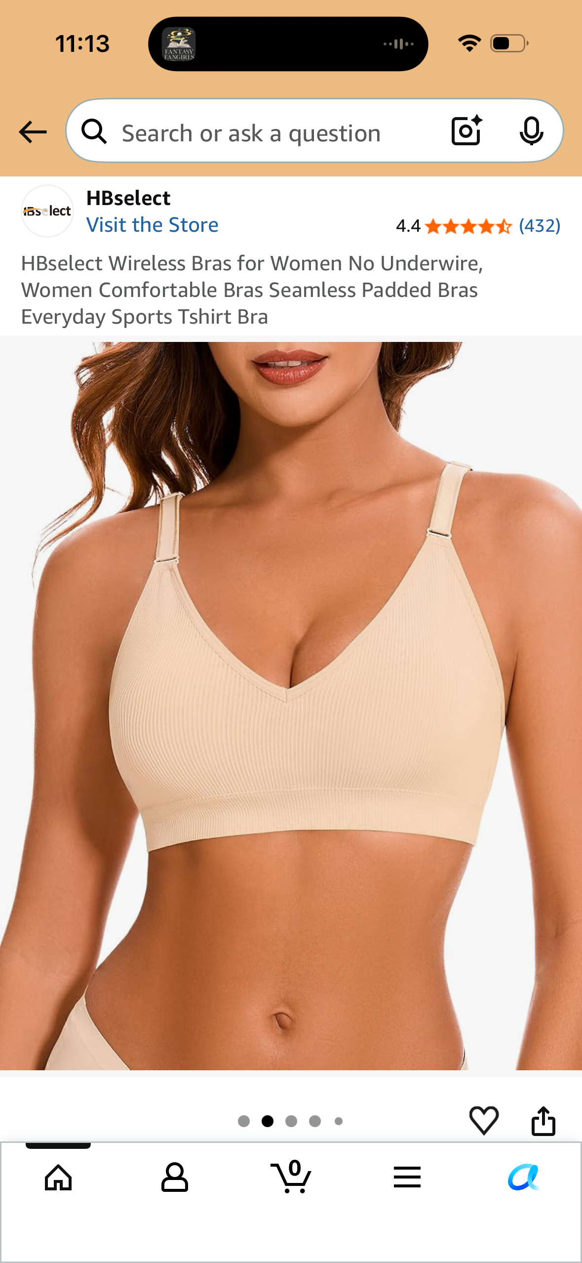 HBselect Wireless Bras for Women No Underwire, Women Comfortable Bras Seamless Padded Bras Everyday Sports Tshirt Bra (Size XX-Large)