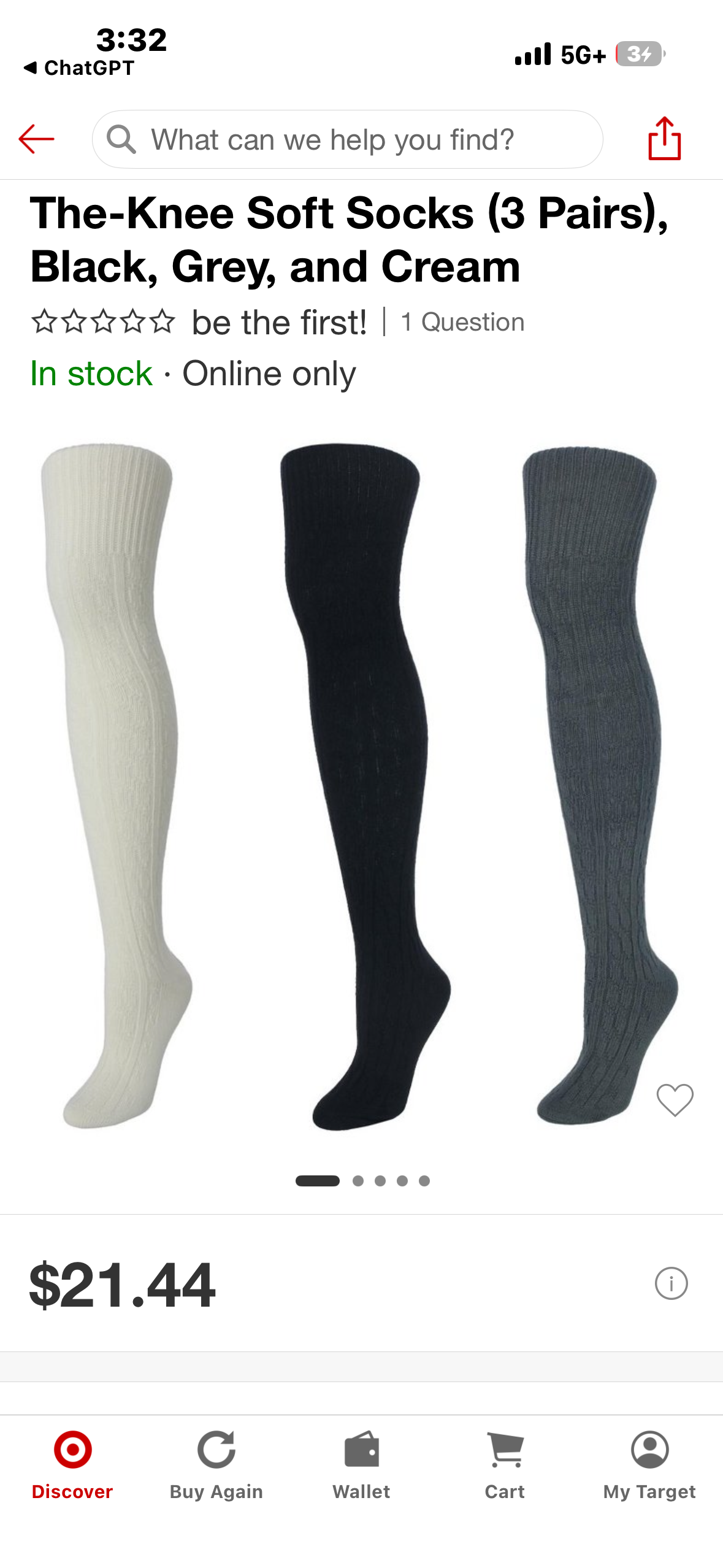 STYLEGAGA Women's Fall Winter Warm Over the Knee High Socks Knit Long Boot Socks Leg Warmer