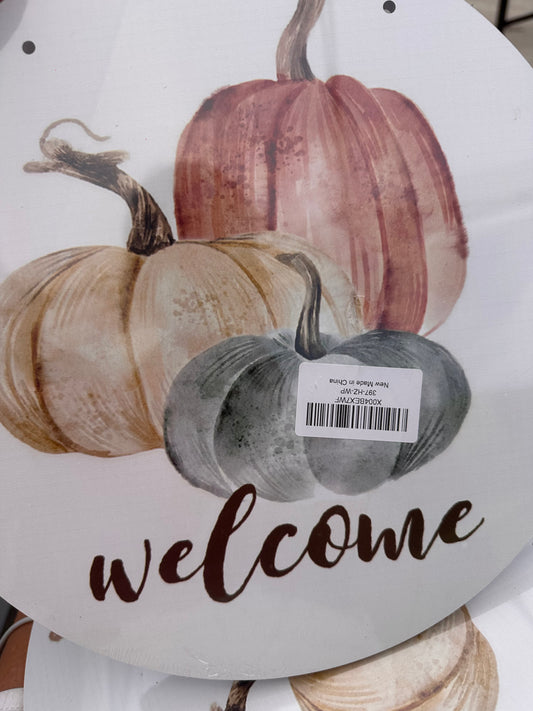 Fall Door Sign, Fall signs,Fall Pumpkin Door Hanger,Pumpkin Fall Door Wall Decor, Thanksgiving Fall Pumpkin Decor,Fall Door Decorations Hanging,Front Door Hanging Decor, 26X20