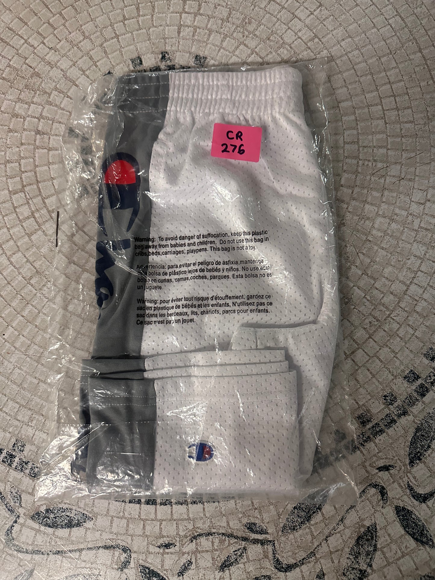 Champion Boys Shorts Athletic Mesh Basketball Shorts for Boys (Size Youth Medium)