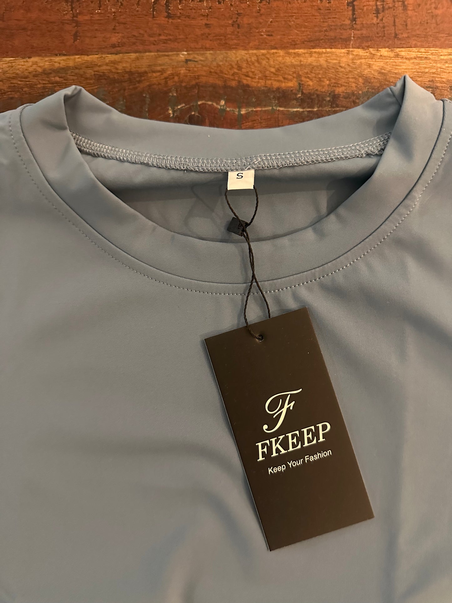 Women's Casual T Shirt, Short Sleeve Sexy Basic Crewneck Top, Slim Fit Tee (Size Small)