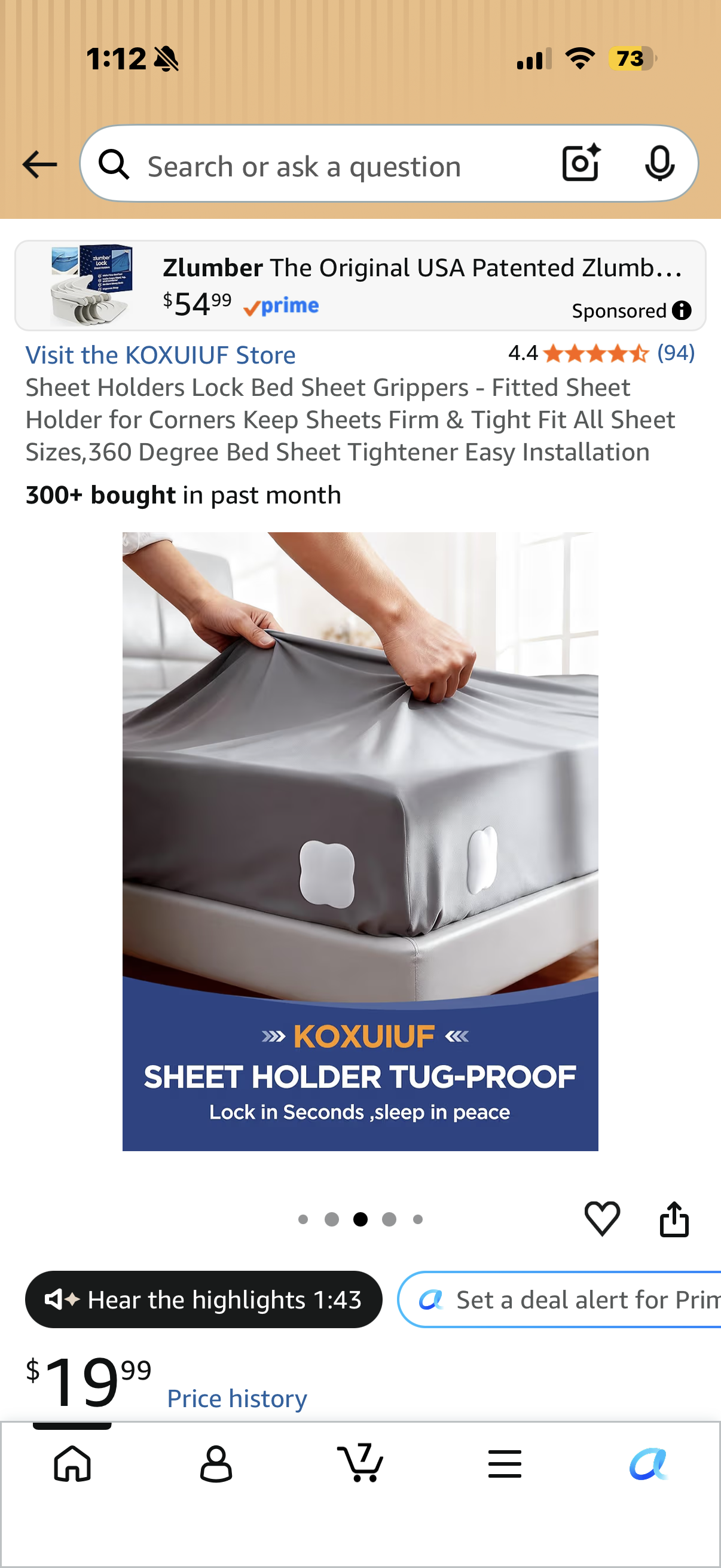 Sheet Holders Lock Bed Sheet Grippers - Fitted Sheet Holder for Corners Keep Sheets Firm & Tight Fit All Sheet Sizes,360 Degree Bed Sheet Tightener Easy Installation