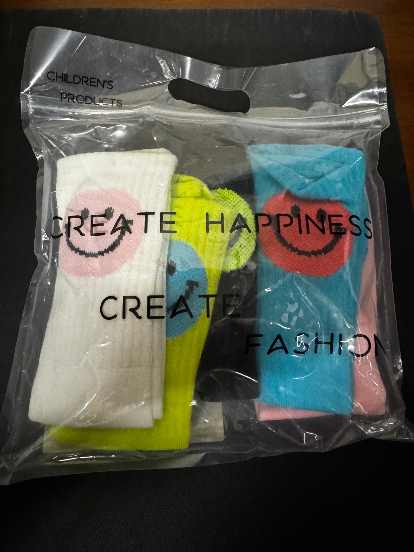 Aruvasy Kids Colorful Comfort Ankle Socks Two Stripes Knee High Tube Girls Socks Novelty Design Pack of 5 (3-8 Years Old)