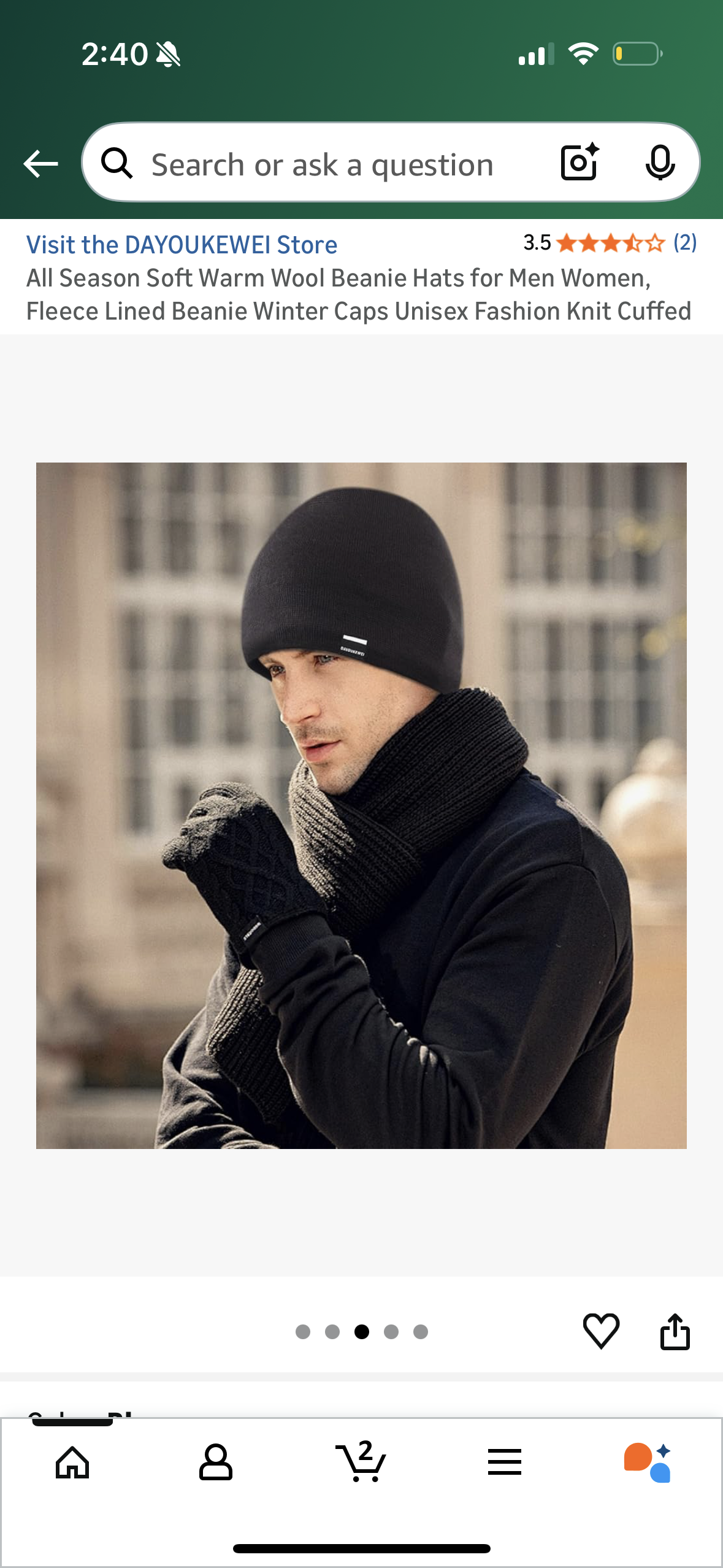 All Season Soft Warm Wool Beanie Hats for Men Women, Fleece Lined Beanie Winter Caps Unisex Fashion Knit Cuffed