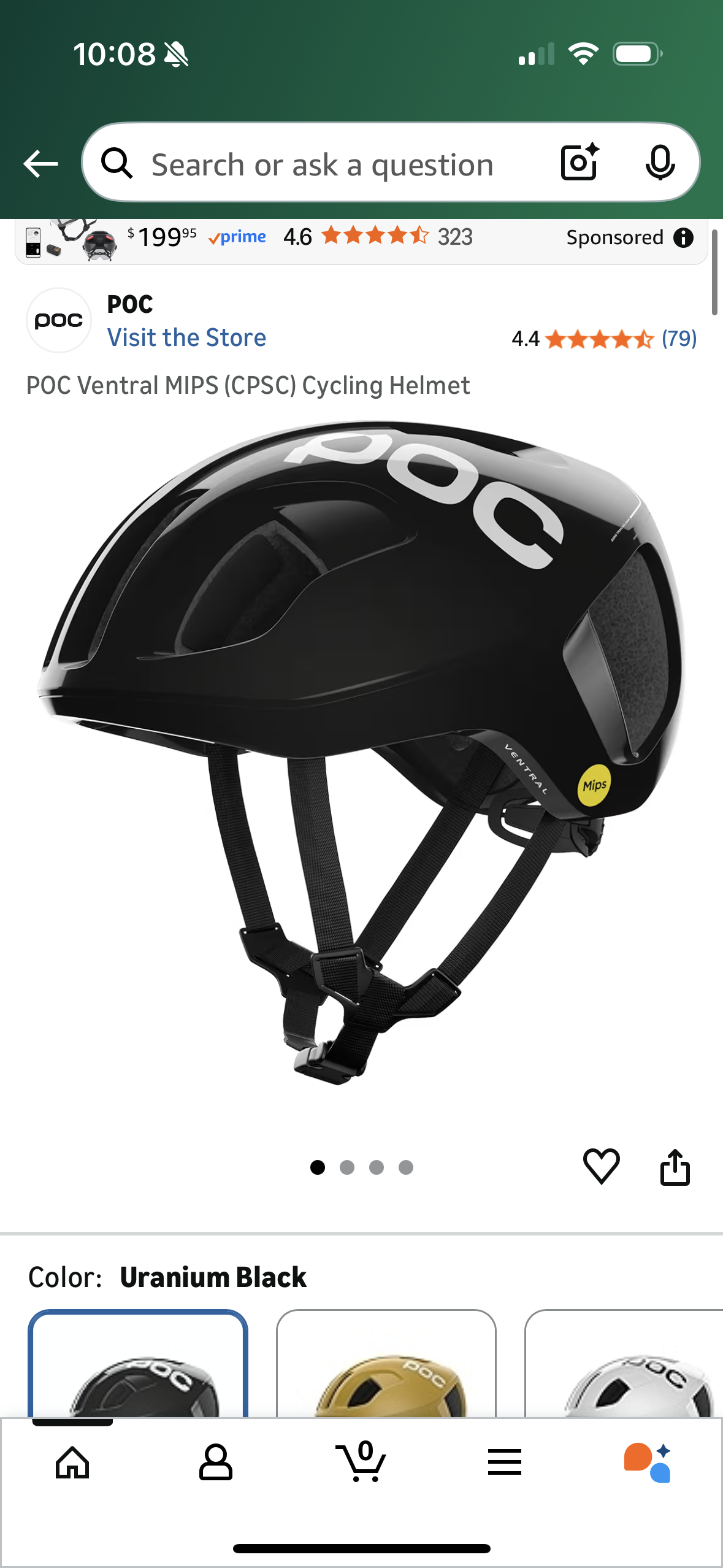 POC Ventral MIPS (CPSC) Cycling Helmet