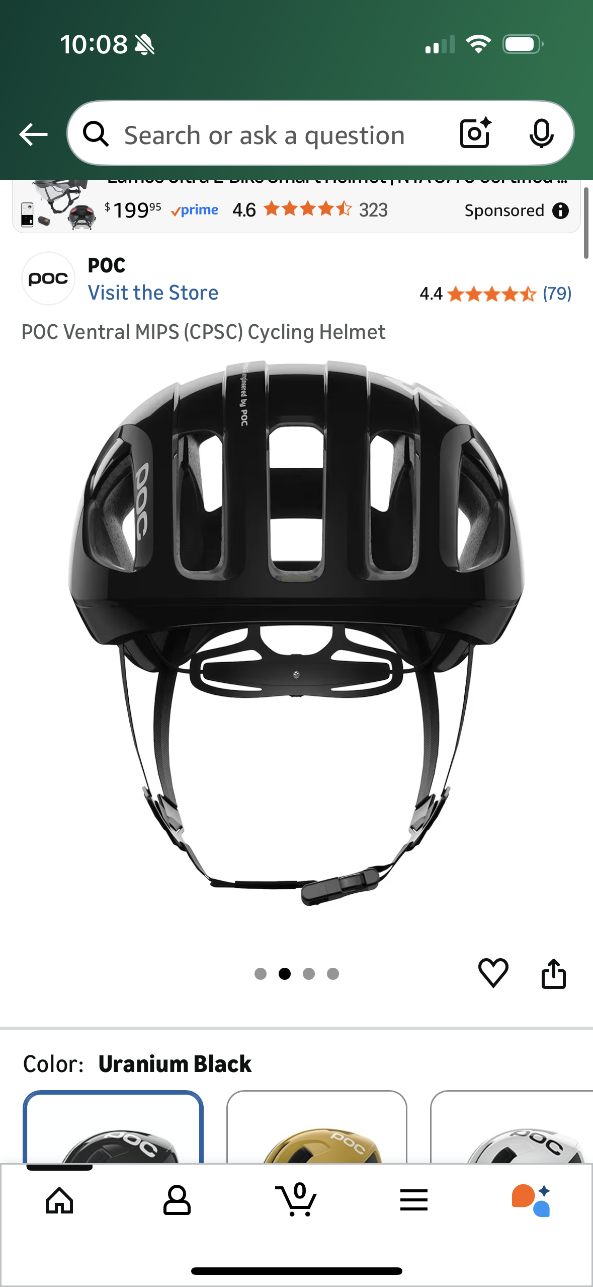 POC Ventral MIPS (CPSC) Cycling Helmet