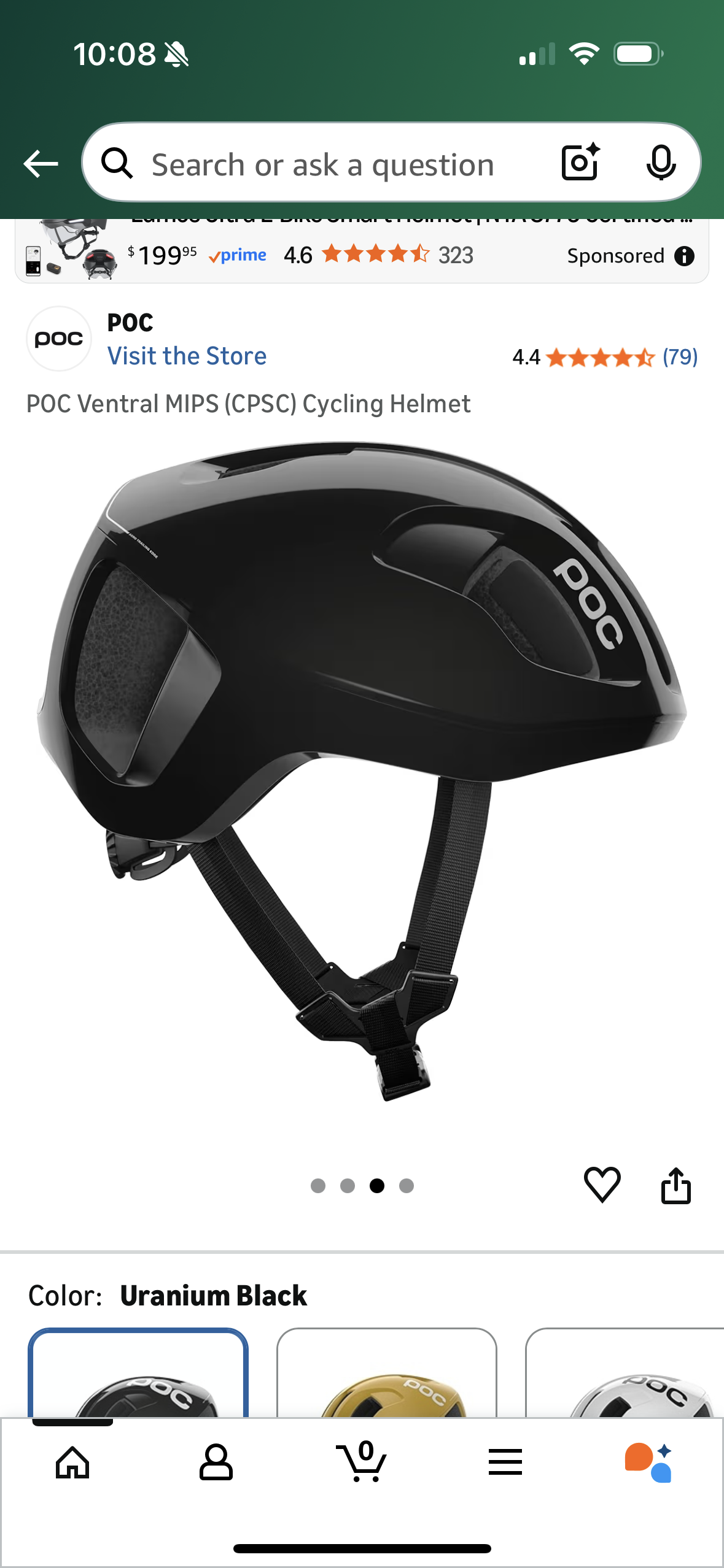 POC Ventral MIPS (CPSC) Cycling Helmet
