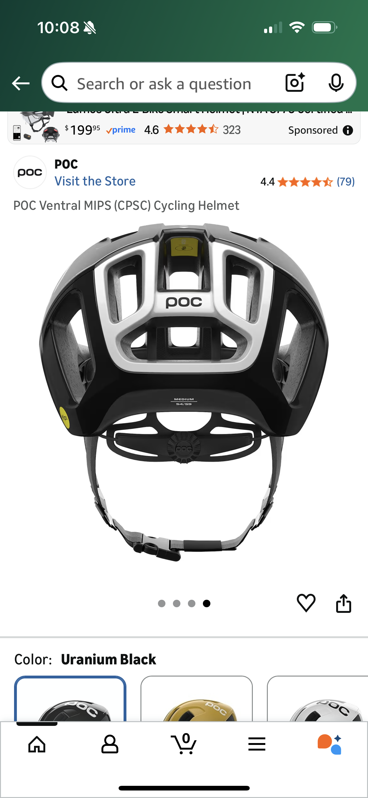POC Ventral MIPS (CPSC) Cycling Helmet