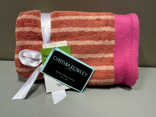 Cynthia Rowley Set of 2 Hand Towels