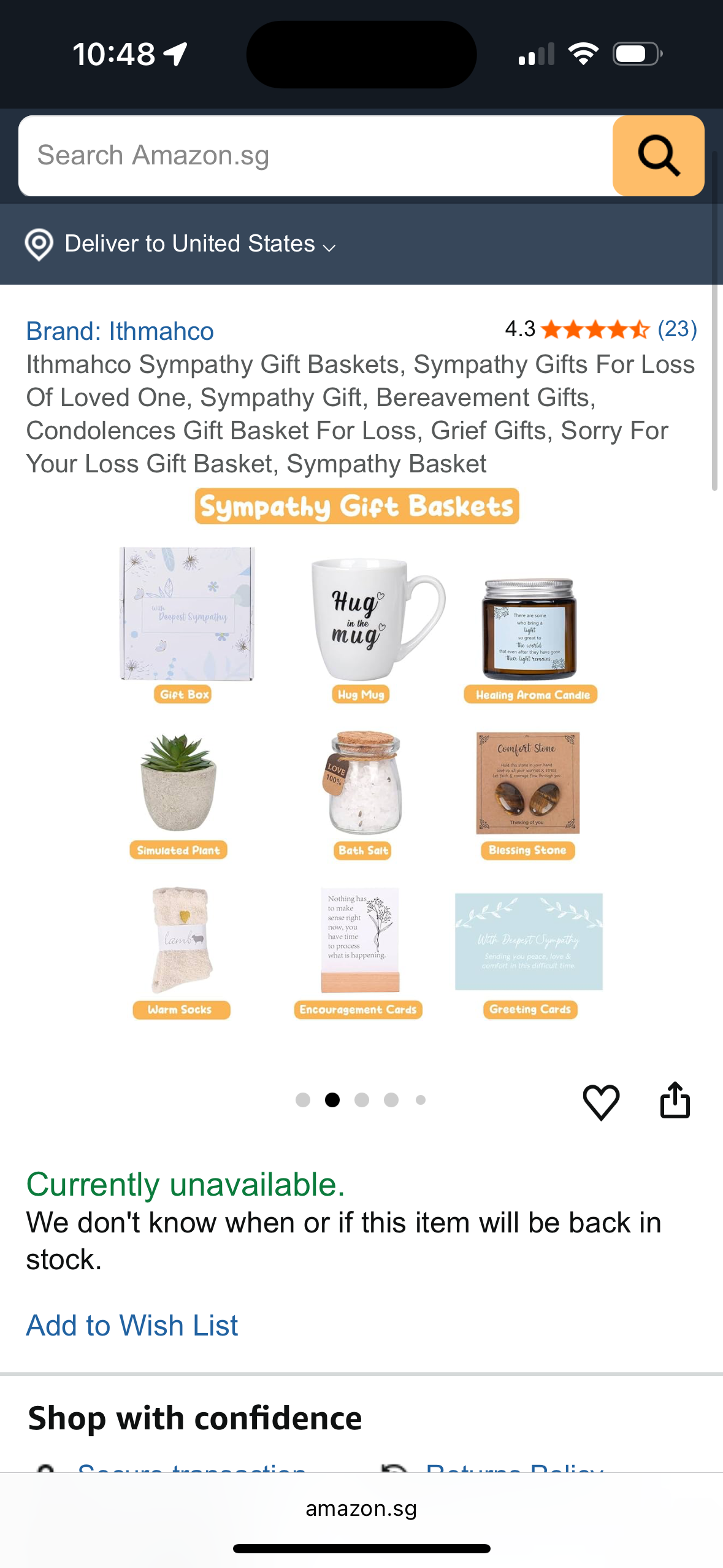 Sympathy Gift Baskets, Sympathy Gifts For Loss Of Loved One, Sympathy Gift, Bereavement Gifts, Condolences Gift Basket For Loss, Grief Gifts, Sorry For Your Loss Gift Basket, Sympathy Basket
